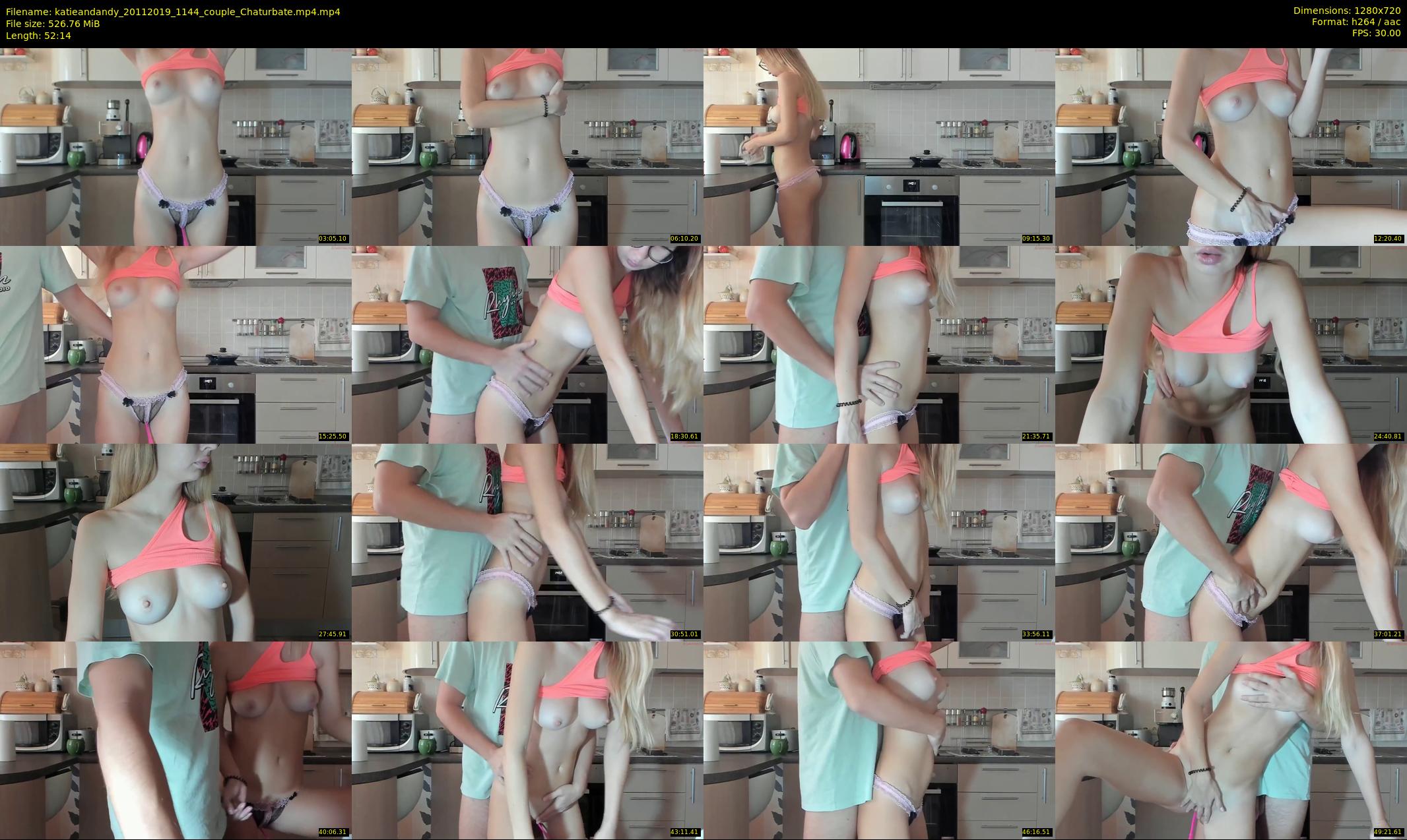 katieandandy — 53 minute Chaturbate female cam show recording, 720p, Nov 20, 2019