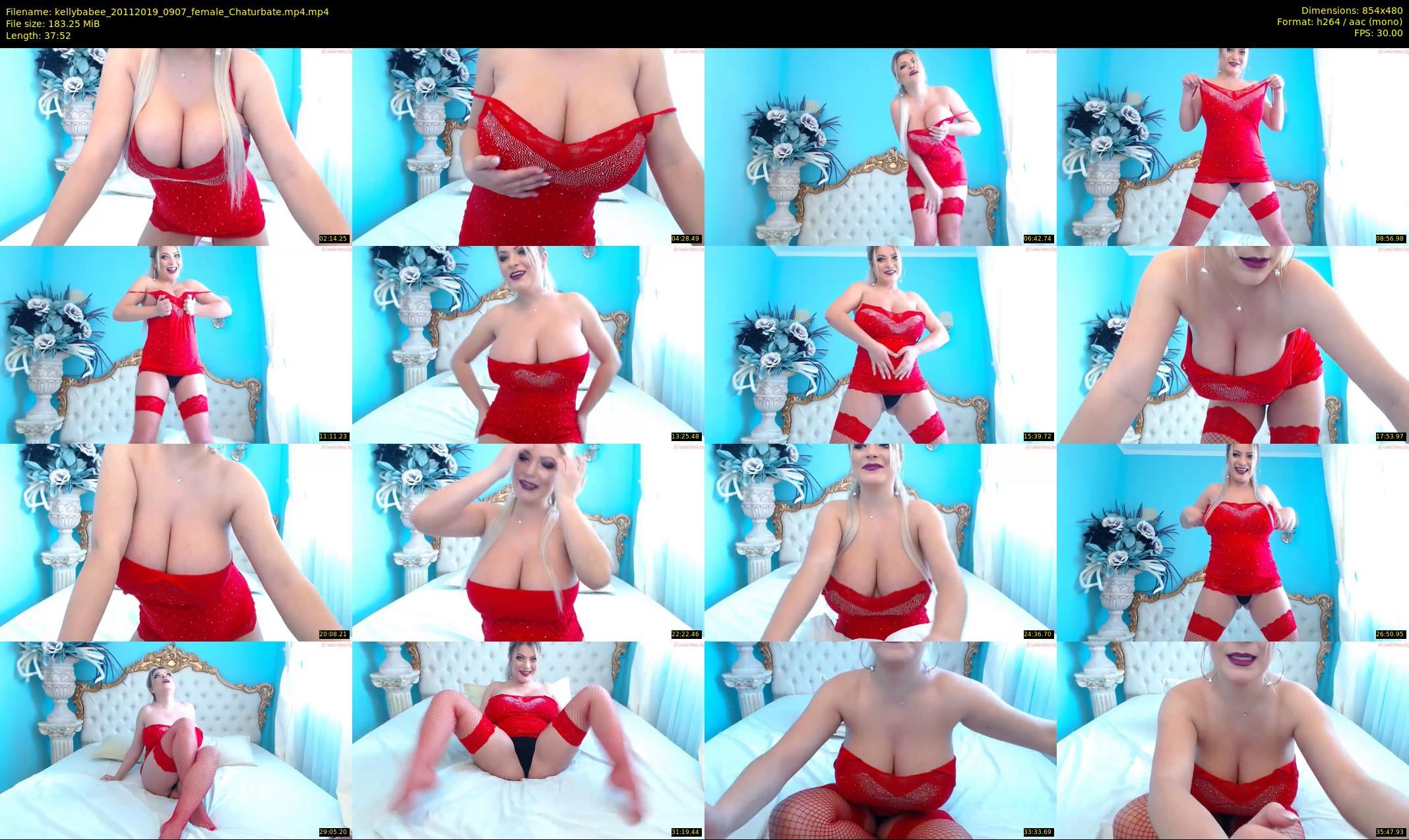 kellybabee — 38 minute Chaturbate female cam show recording, 480p, Nov 20, 2019