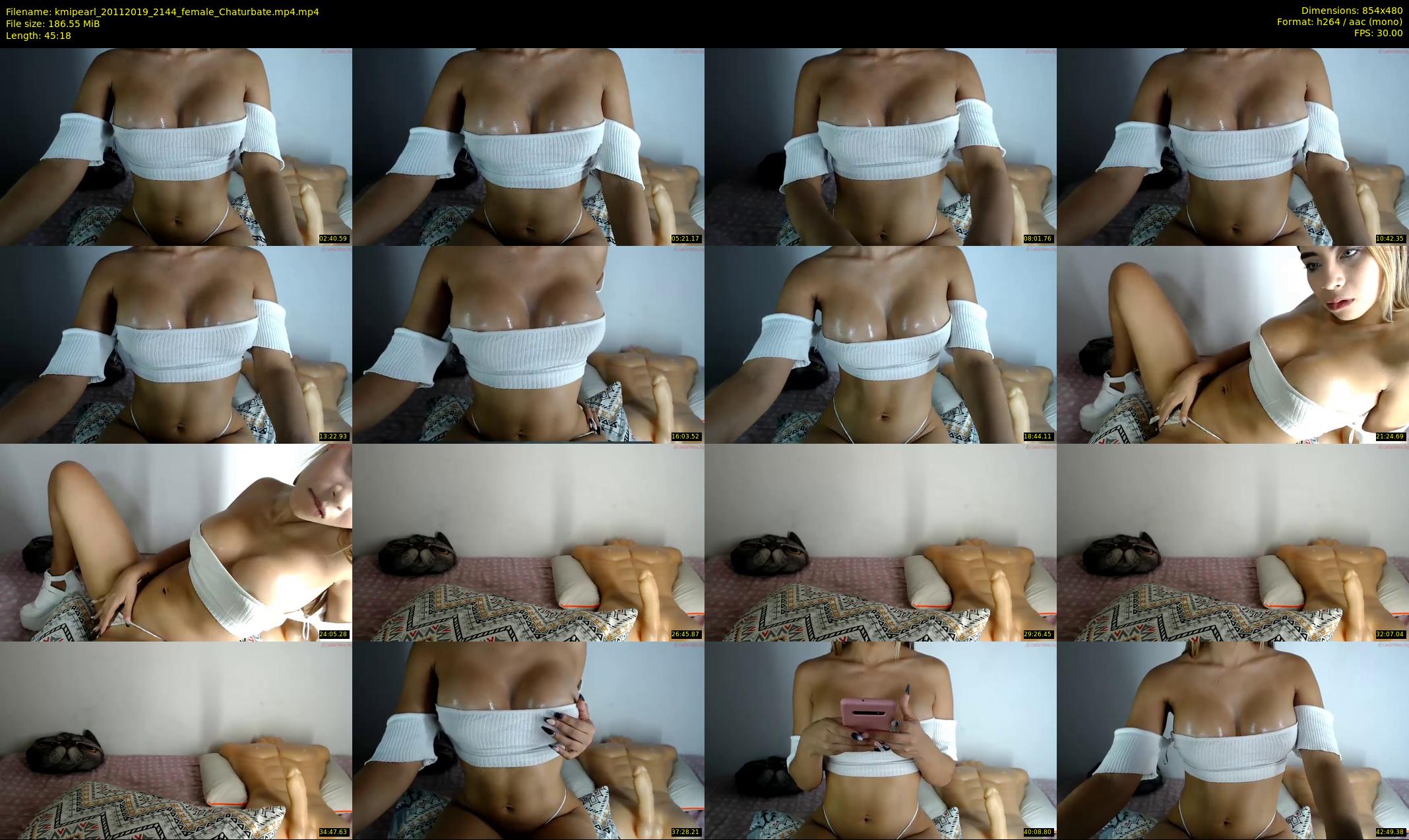 kmipearl — 46 minute Chaturbate female cam show recording, 480p, Nov 20, 2019