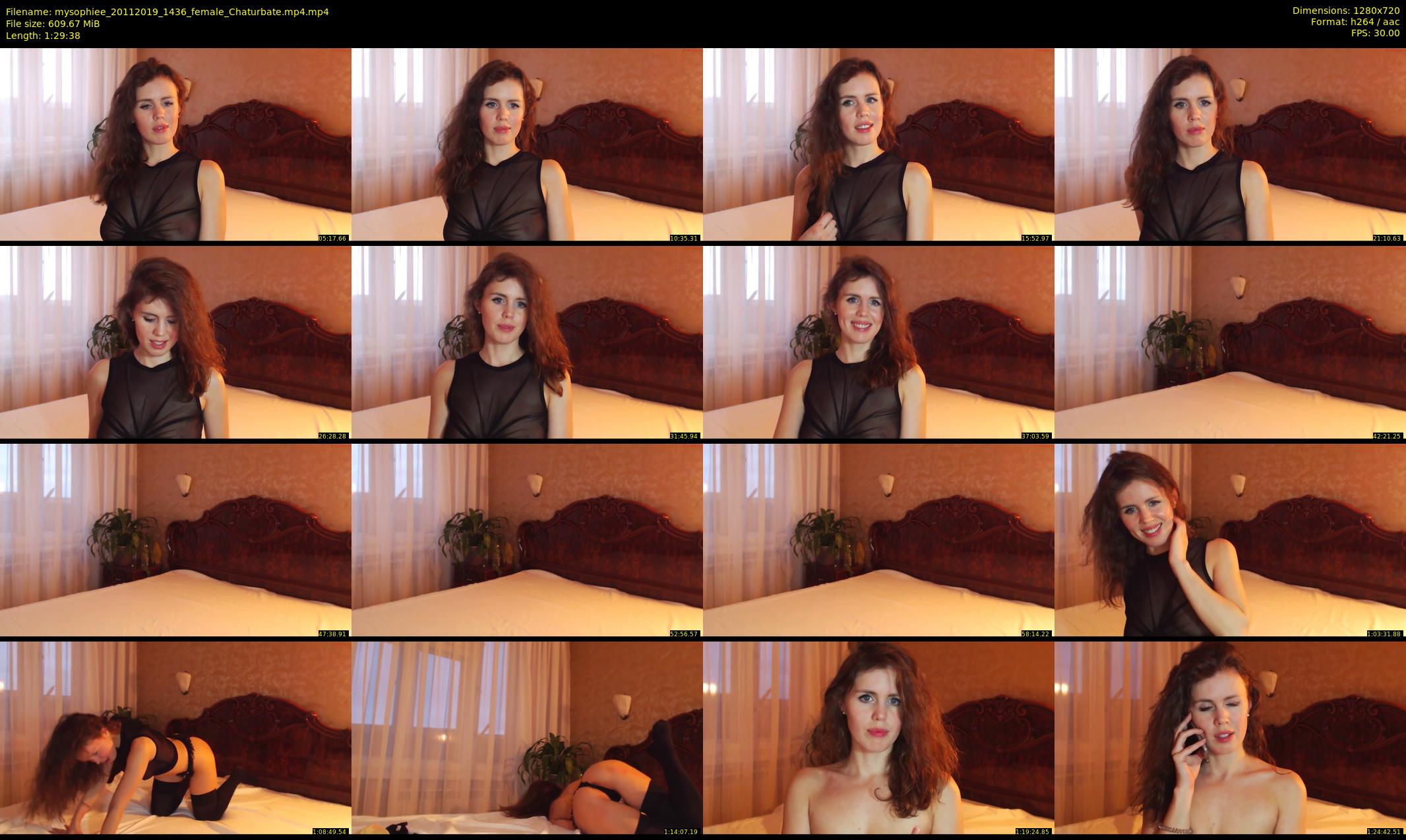 mysophiee — 90 minute Chaturbate female cam show recording, 720p, Nov 20, 2019