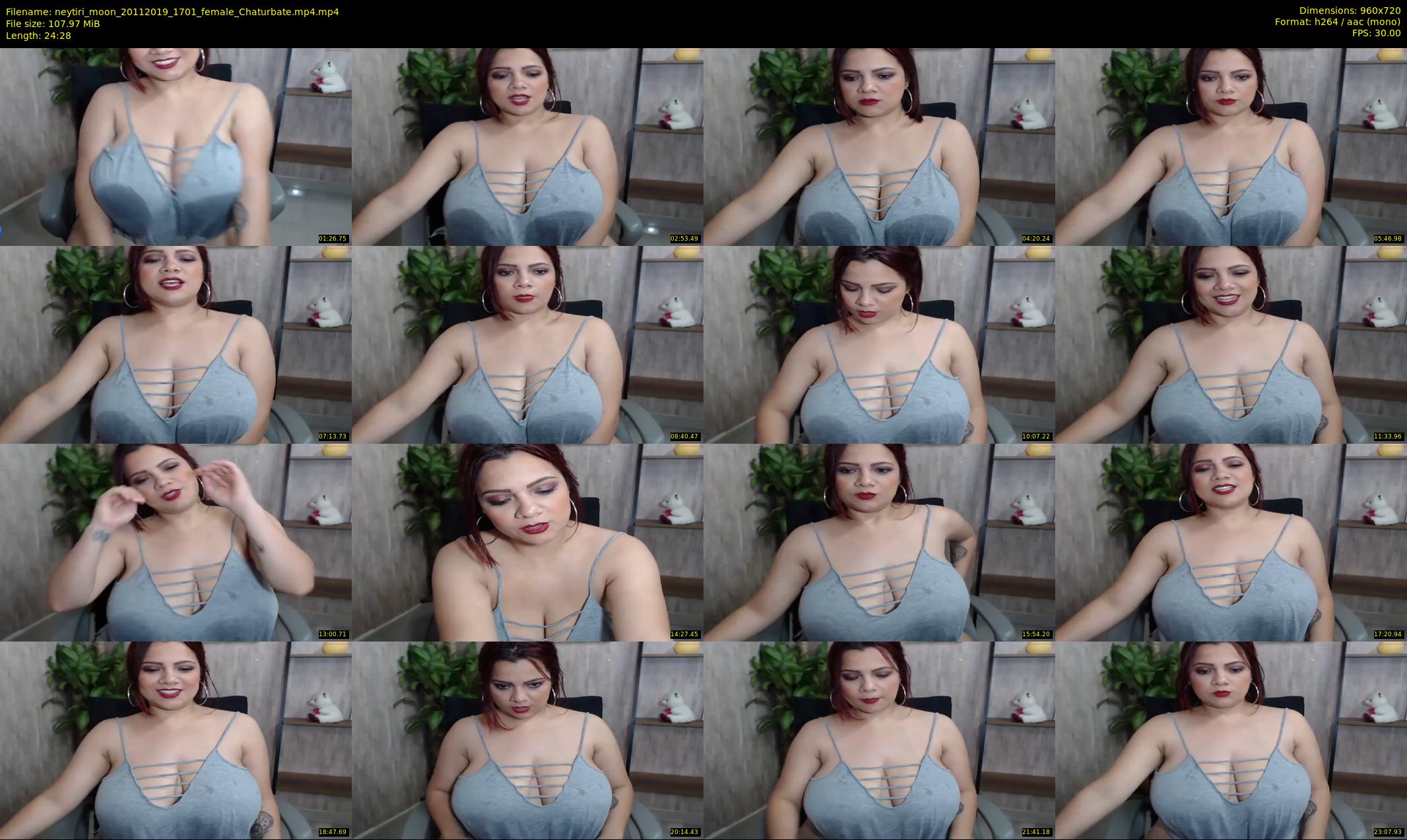 neytiri_moon — 25 minute Chaturbate female cam show recording, 720p, Nov 20, 2019