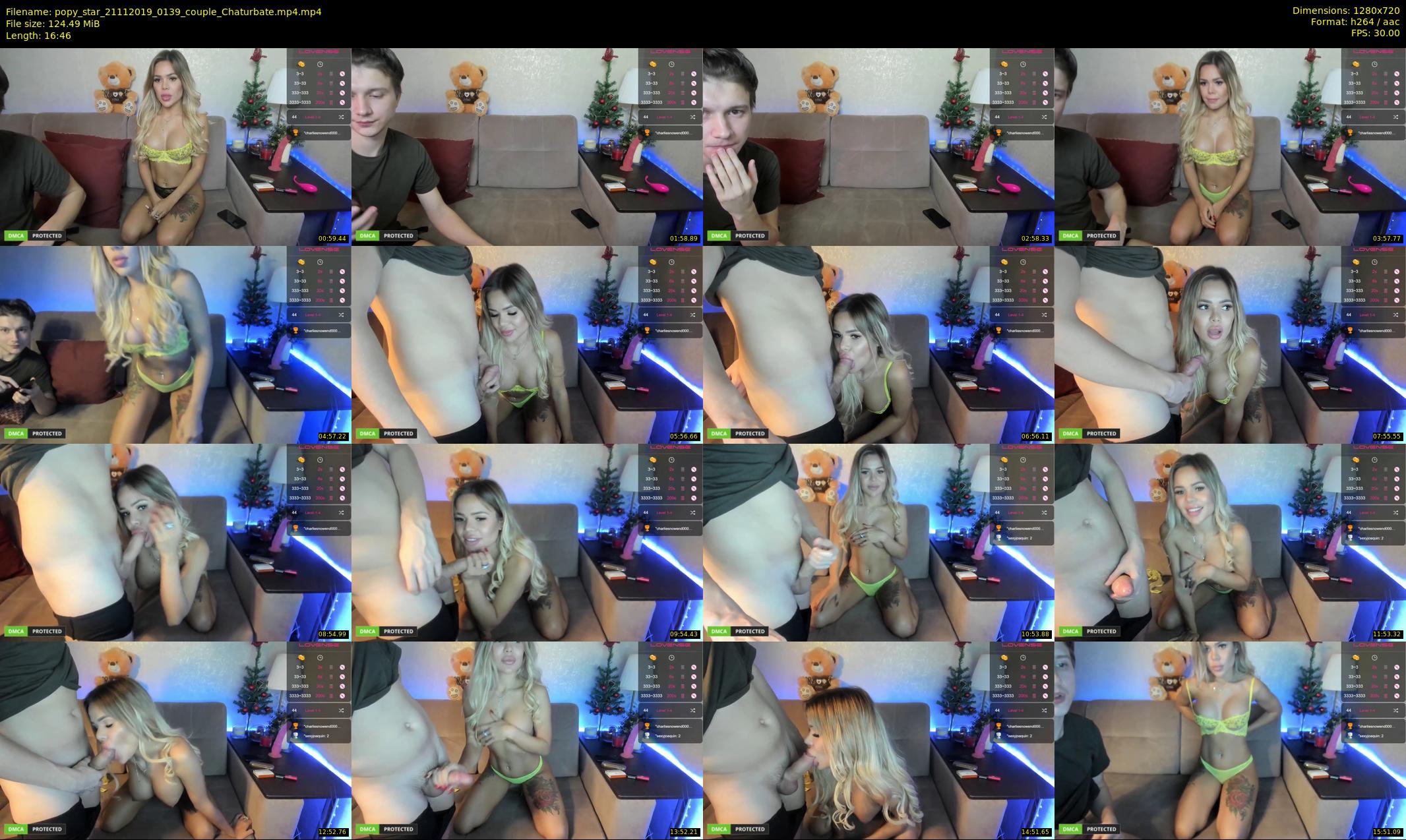 popy_star — 17 minute Chaturbate couple cam show recording, 720p, Nov 21, 2019