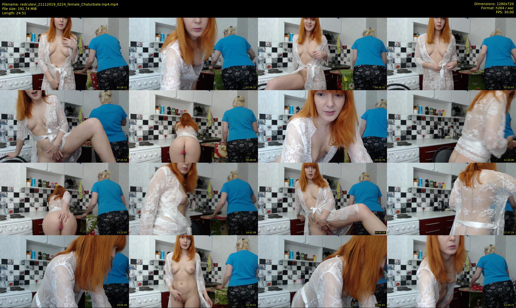 redcutevi — 25 minute Chaturbate female cam show recording, 720p, Nov 21, 2019