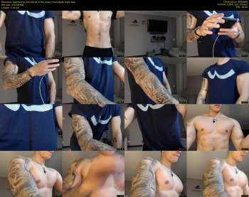 spartacozz — 63 minute Chaturbate male cam show recording, 480p, Nov 20, 2019
