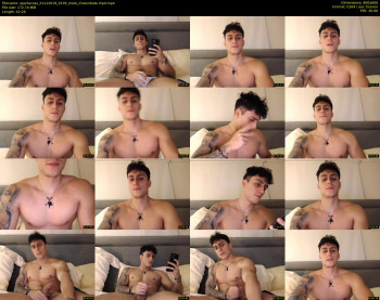 spartacozz — 43 minute Chaturbate male cam show recording, 480p, Nov 21, 2019