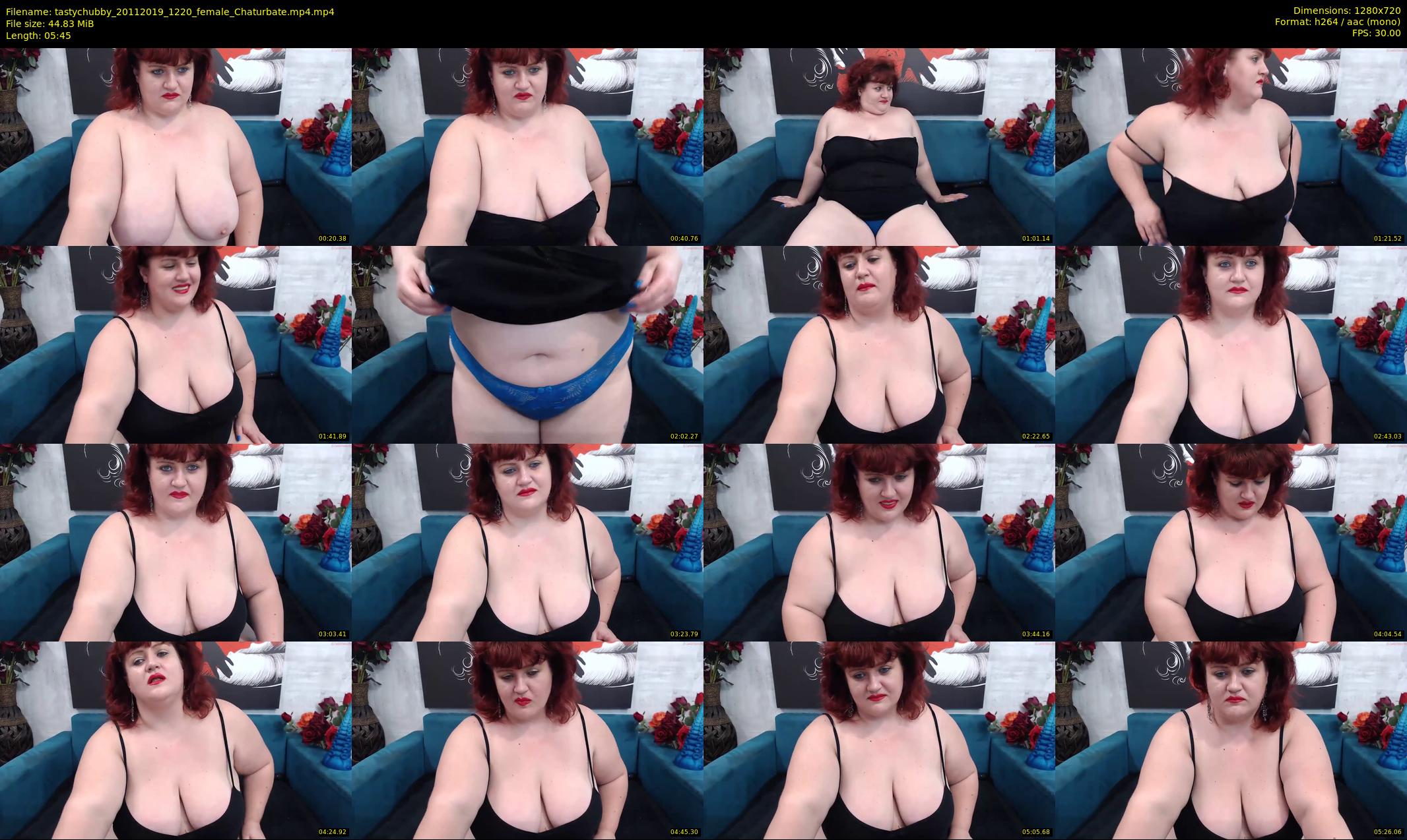 tastychubby — 6 minute Chaturbate female cam show recording, 720p, Nov 20, 2019