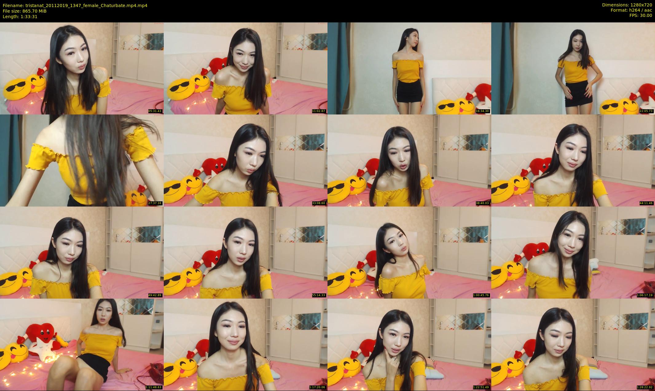 tristanat — 94 minute Chaturbate female cam show recording, 720p, Nov 20, 2019