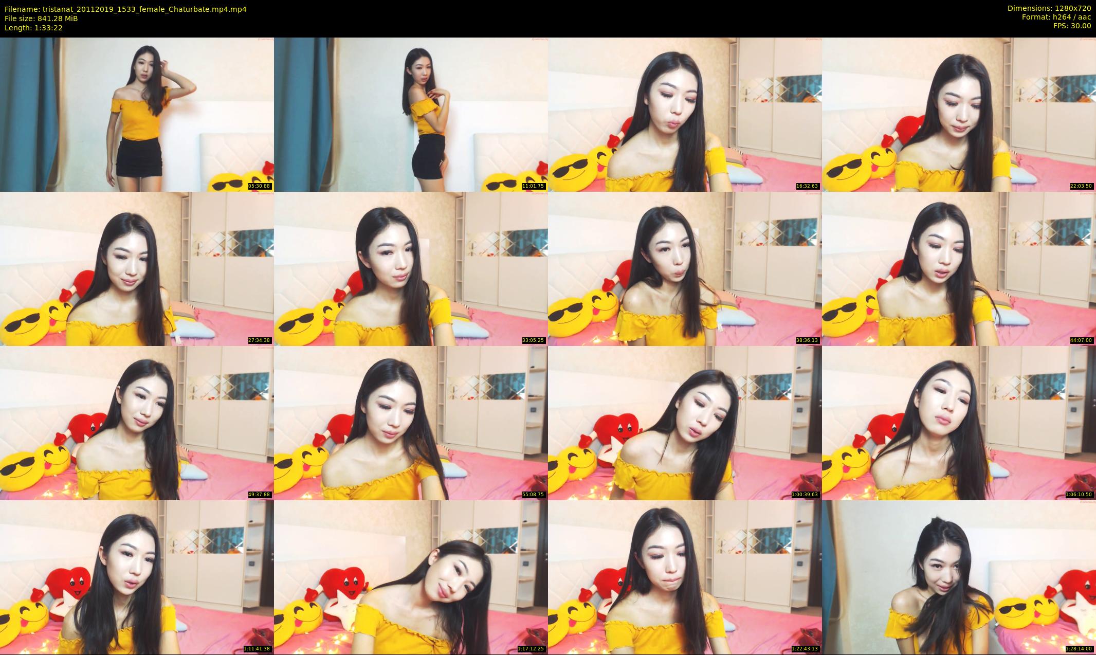 tristanat — 94 minute Chaturbate female cam show recording, 720p, Nov 20, 2019