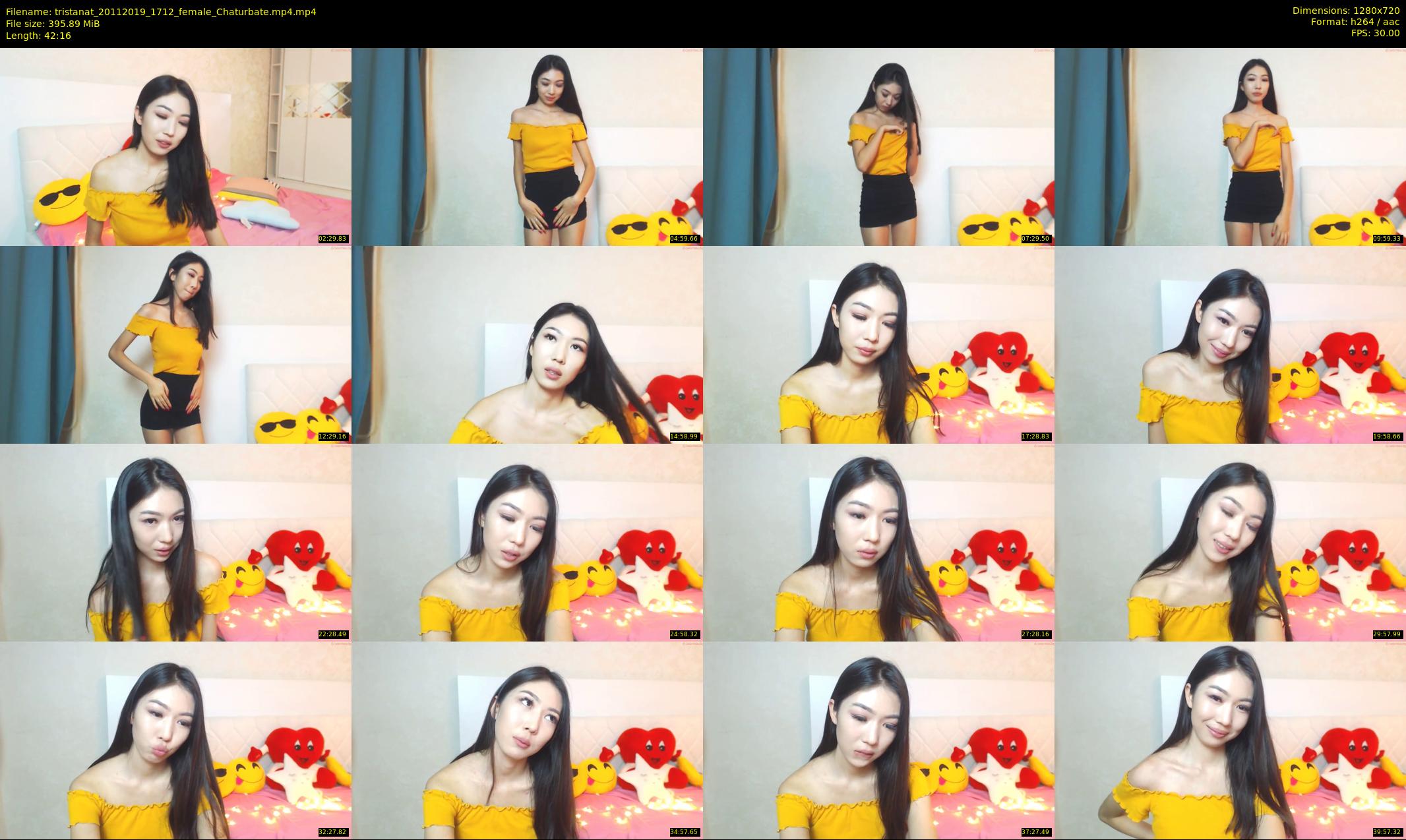 tristanat — 43 minute Chaturbate female cam show recording, 720p, Nov 20, 2019