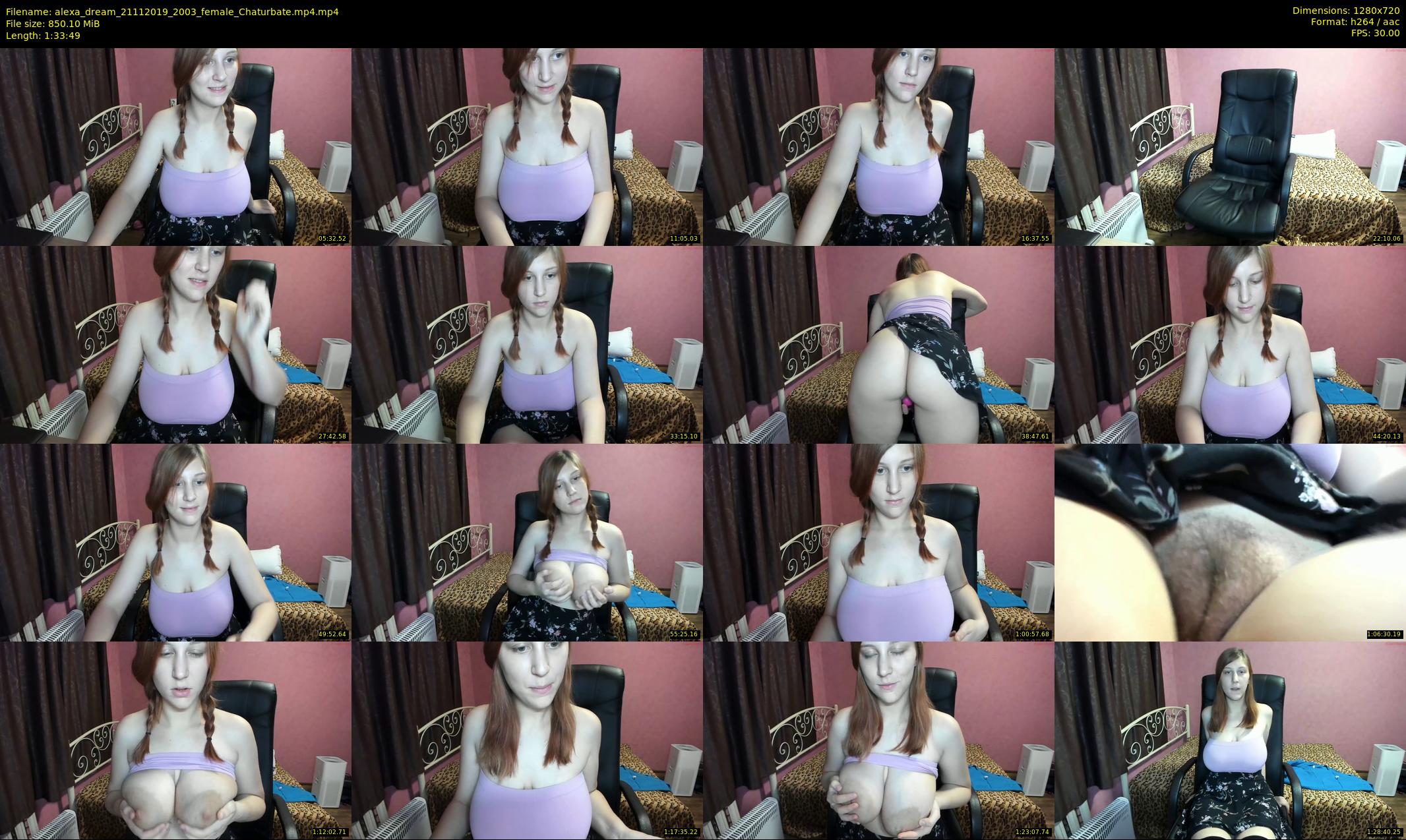 alexa_dream — 94 minute Chaturbate female cam show recording, 720p, Nov 21, 2019