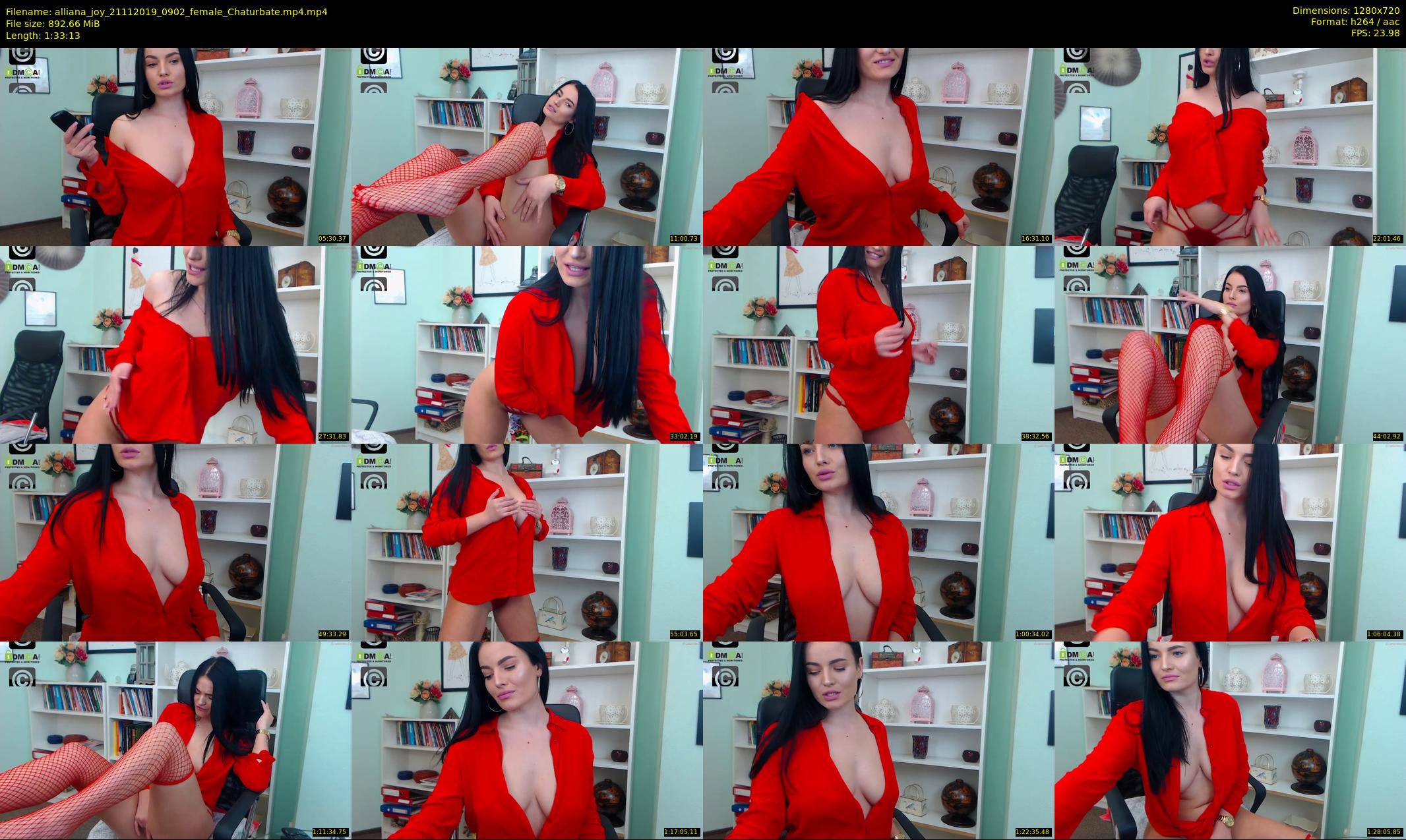 alliana_joy — 94 minute Chaturbate female cam show recording, 720p, Nov 21, 2019