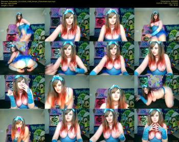 babyzelda — 115 minute Chaturbate female cam show recording, 480p, Nov 21, 2019