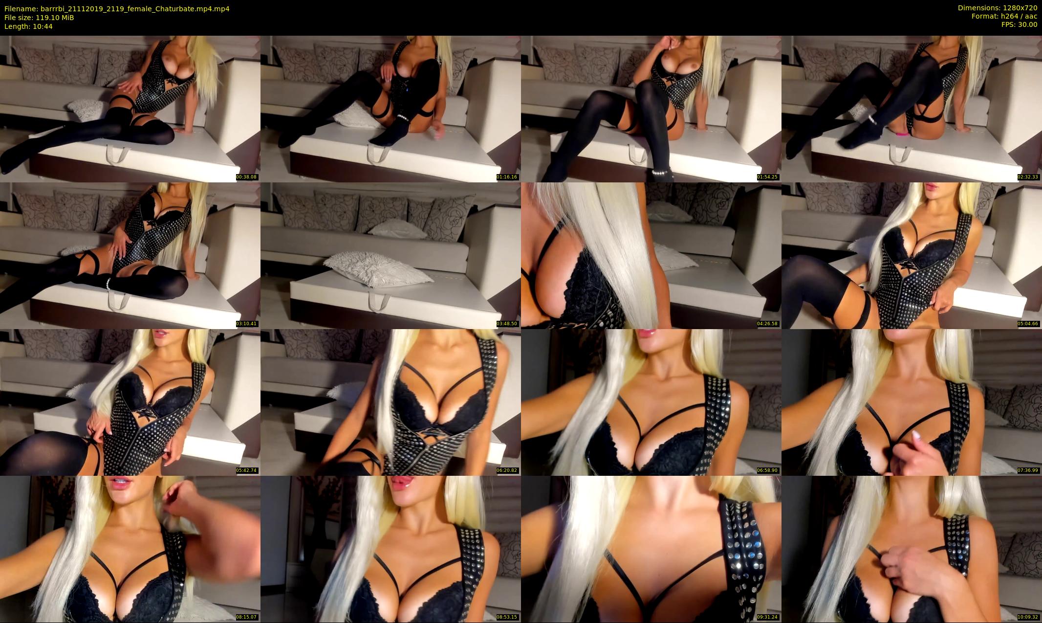 barrrbi — 11 minute Chaturbate female cam show recording, 720p, Nov 21, 2019