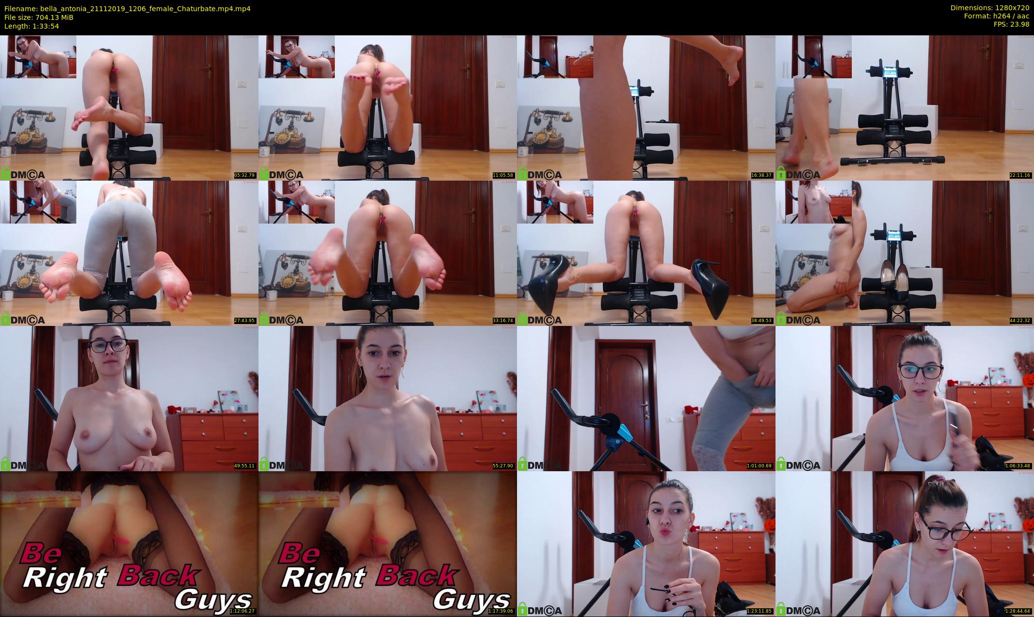 bella_antonia — 94 minute Chaturbate female cam show recording, 720p, Nov 21, 2019