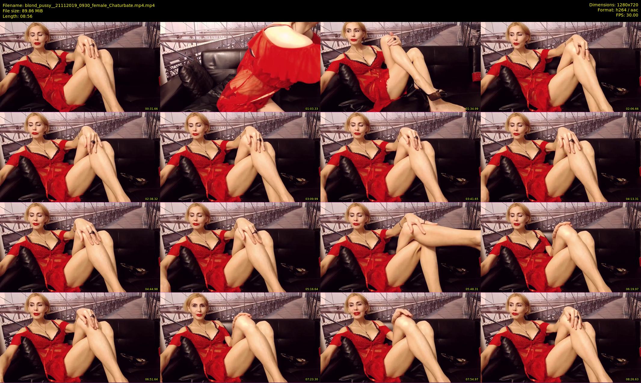 blond_pussy_ — 9 minute Chaturbate female cam show recording, 720p, Nov 21, 2019