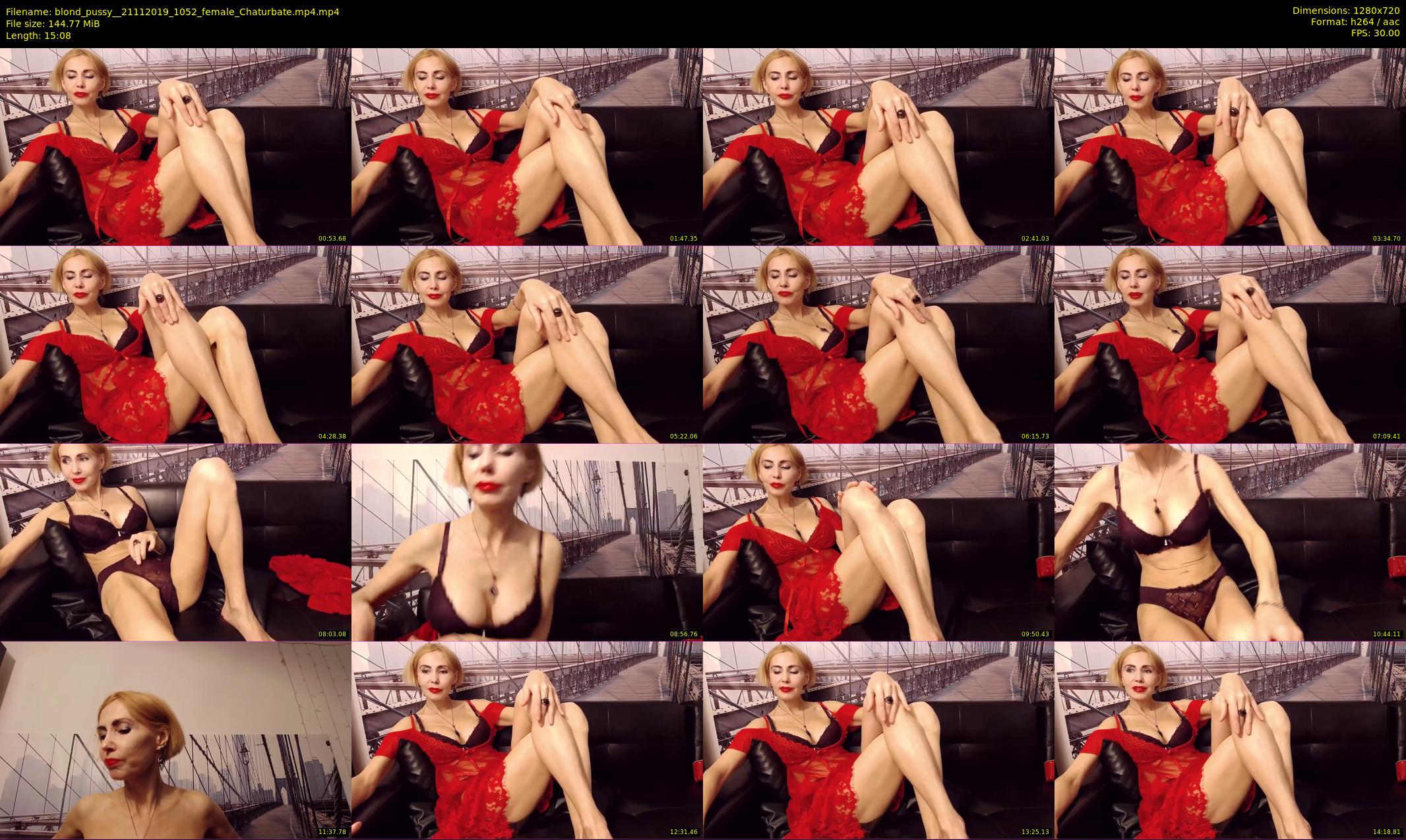 blond_pussy_ — 16 minute Chaturbate female cam show recording, 720p, Nov 21, 2019