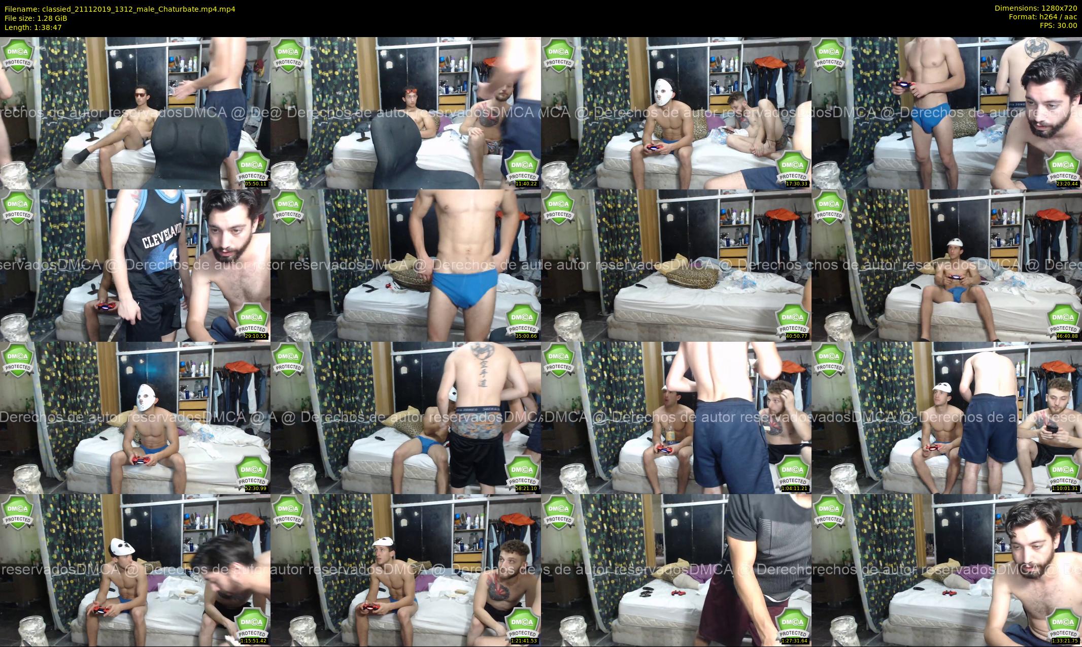 classied — 99 minute Chaturbate male cam show recording, 720p, Nov 21, 2019