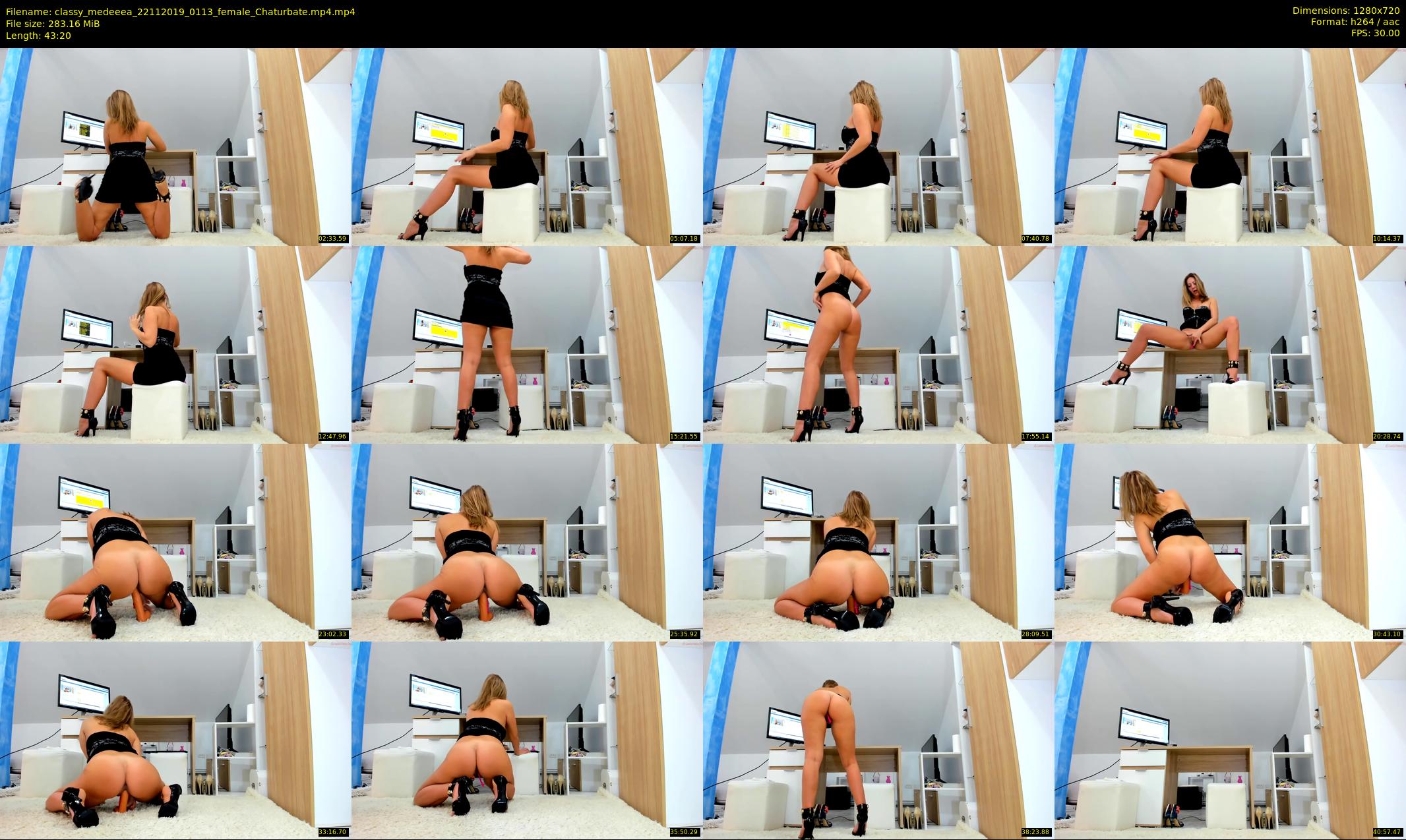 classy_medeeea — 44 minute Chaturbate female cam show recording, 720p, Nov 22, 2019