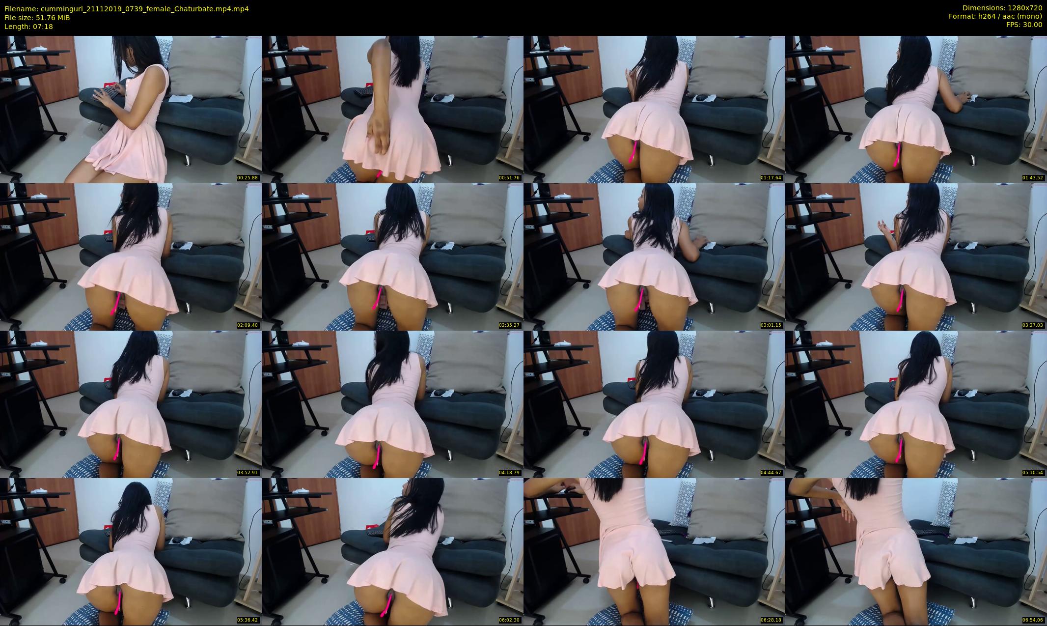 cummingurl — 8 minute Chaturbate couple cam show recording, 720p, Nov 21, 2019