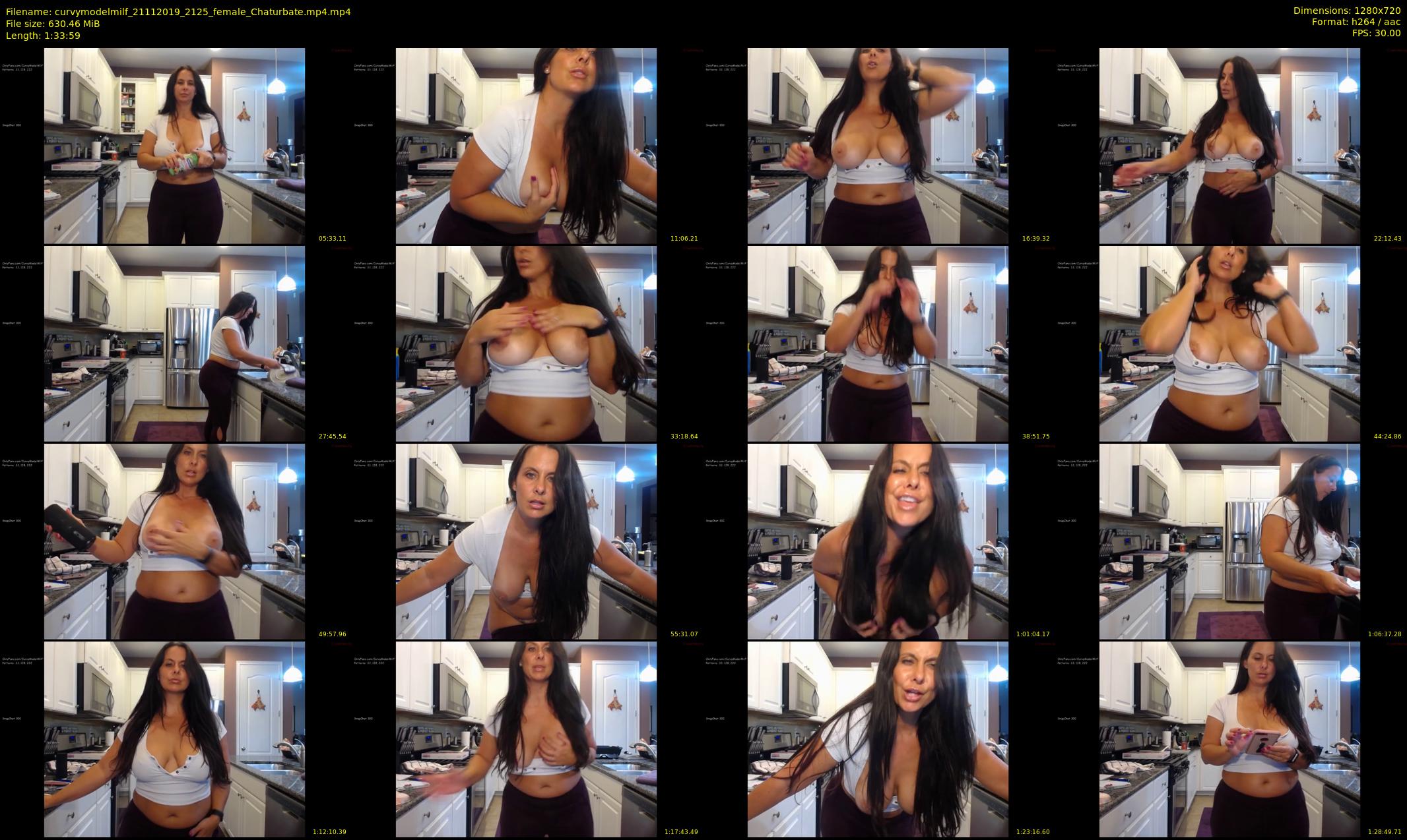 curvymodelmilf — 94 minute Chaturbate female cam show recording, 720p, Nov 21, 2019