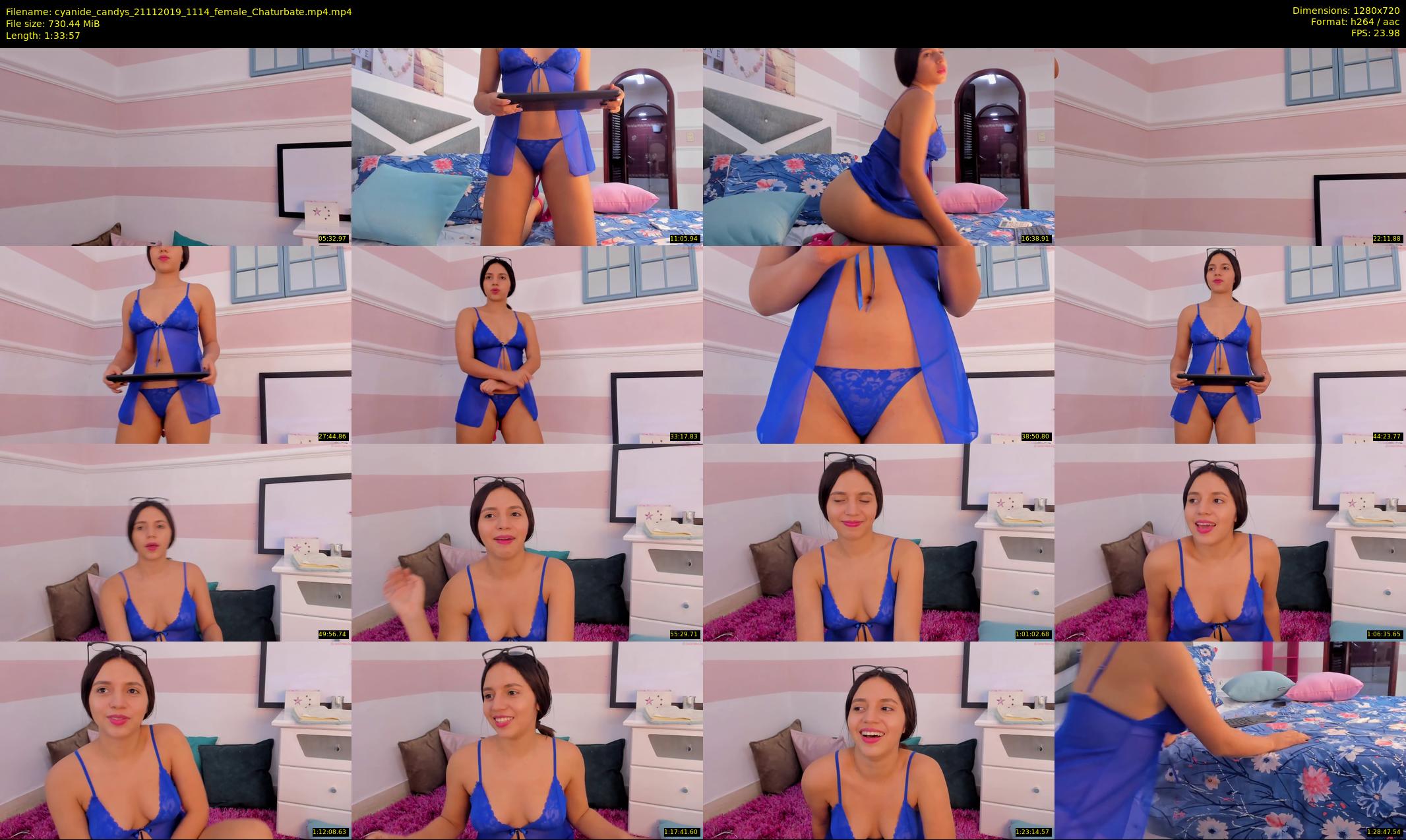 cyanide_candys — 94 minute Chaturbate female cam show recording, 720p, Nov 21, 2019