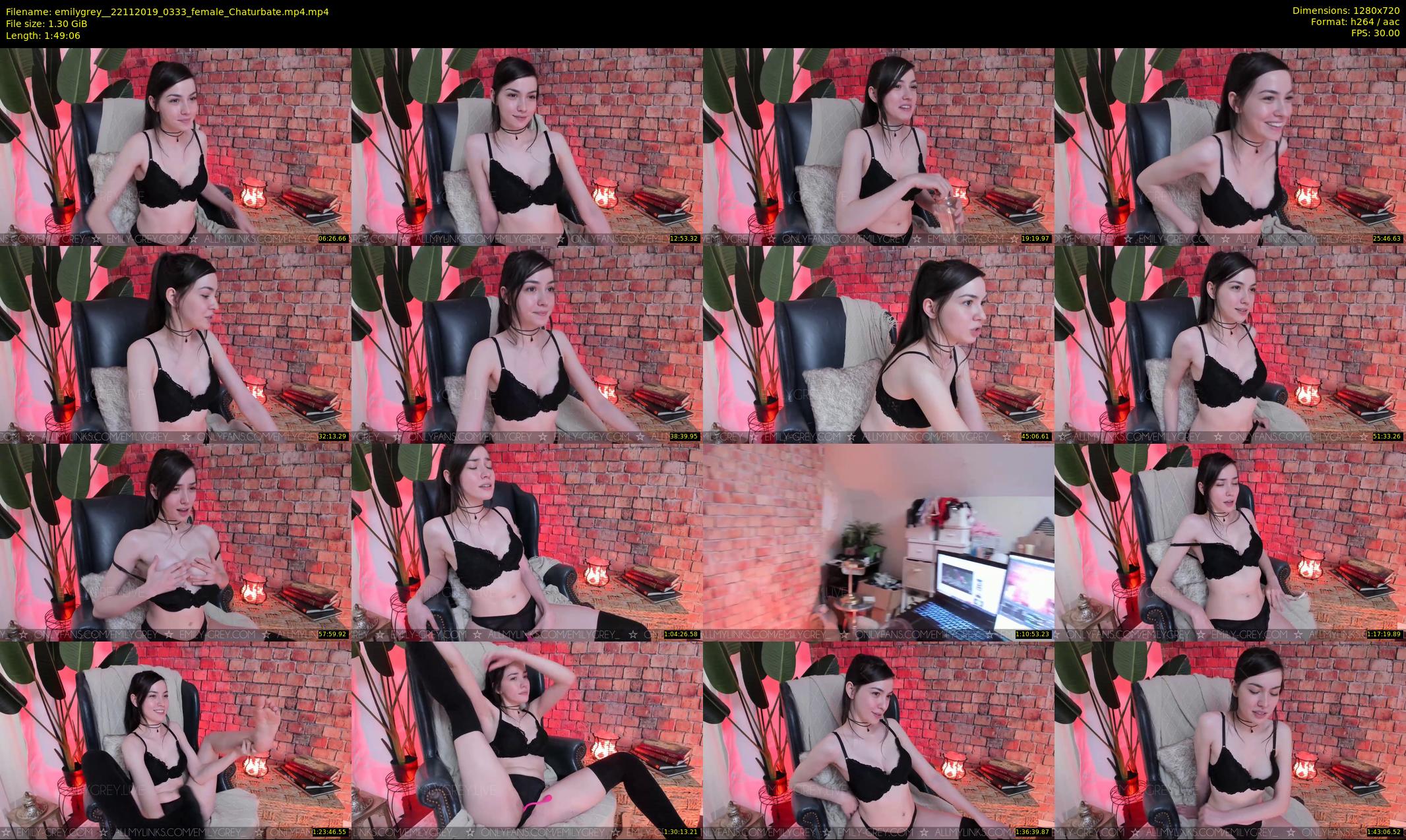 emilygrey_ — 110 minute Chaturbate female cam show recording, 720p, Nov 22, 2019