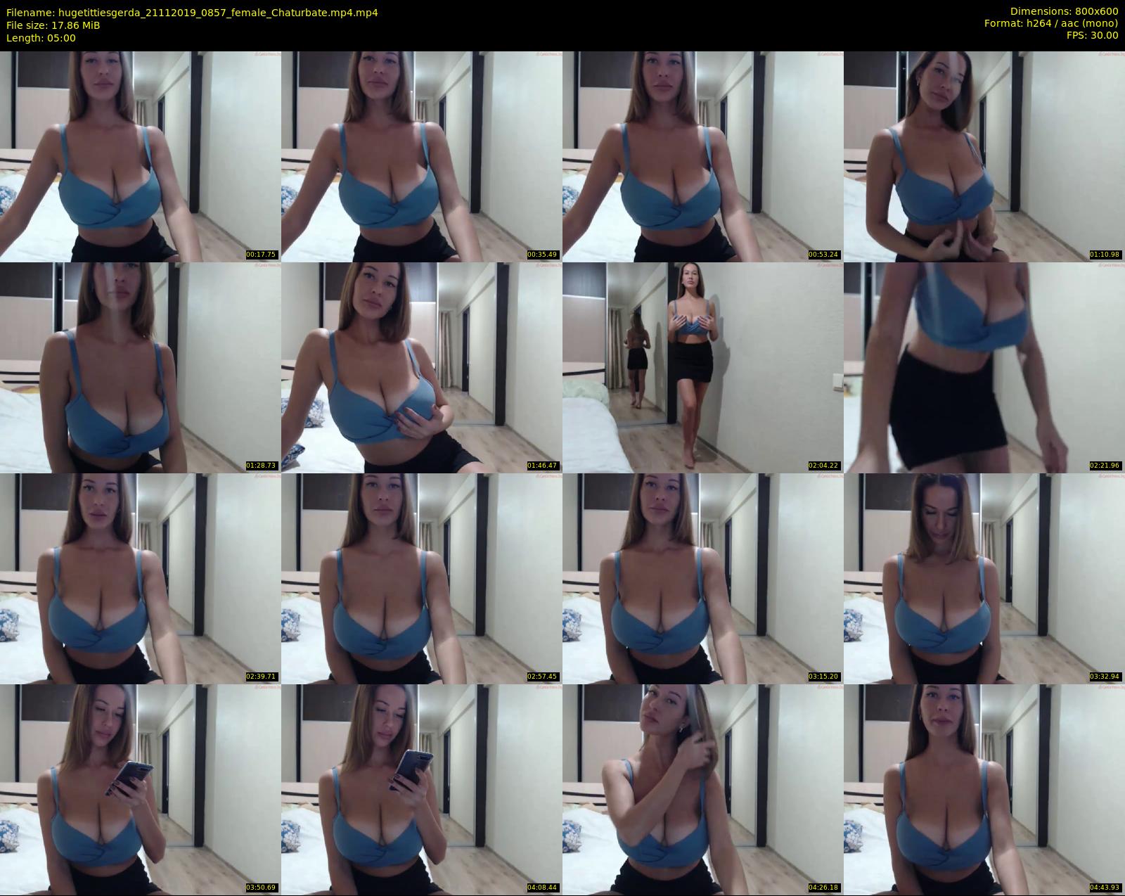hugetittiesgerda — 5 minute Chaturbate female cam show recording, 480p, Nov 21, 2019