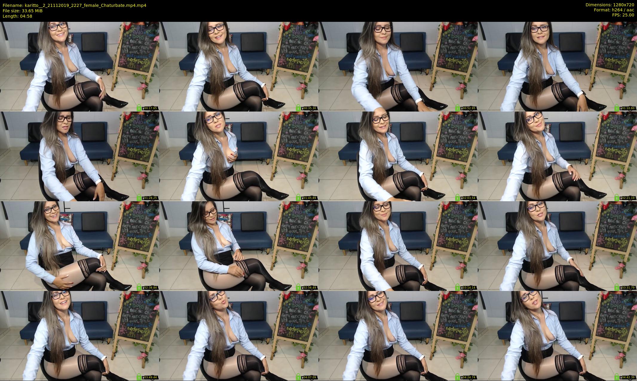 karitto__2 — 5 minute Chaturbate female cam show recording, 720p, Nov 21, 2019