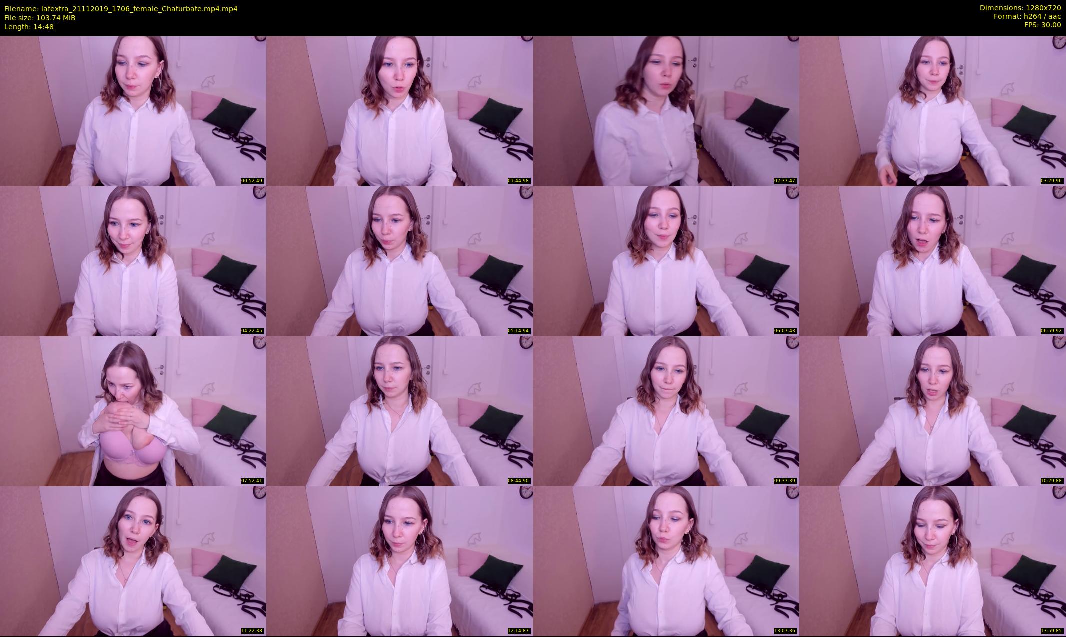 lafextra — 15 minute Chaturbate female cam show recording, 720p, Nov 21, 2019