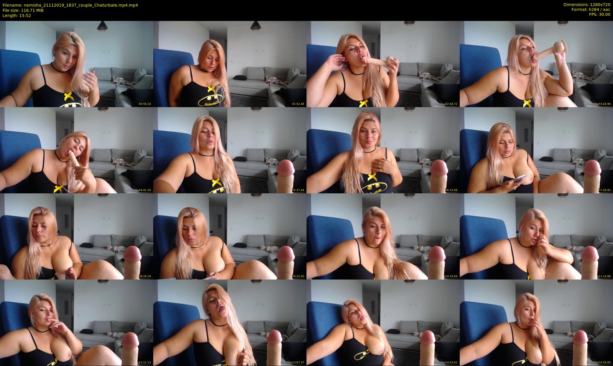 nemisha — 16 minute Chaturbate female cam show recording, 720p, Nov 21, 2019