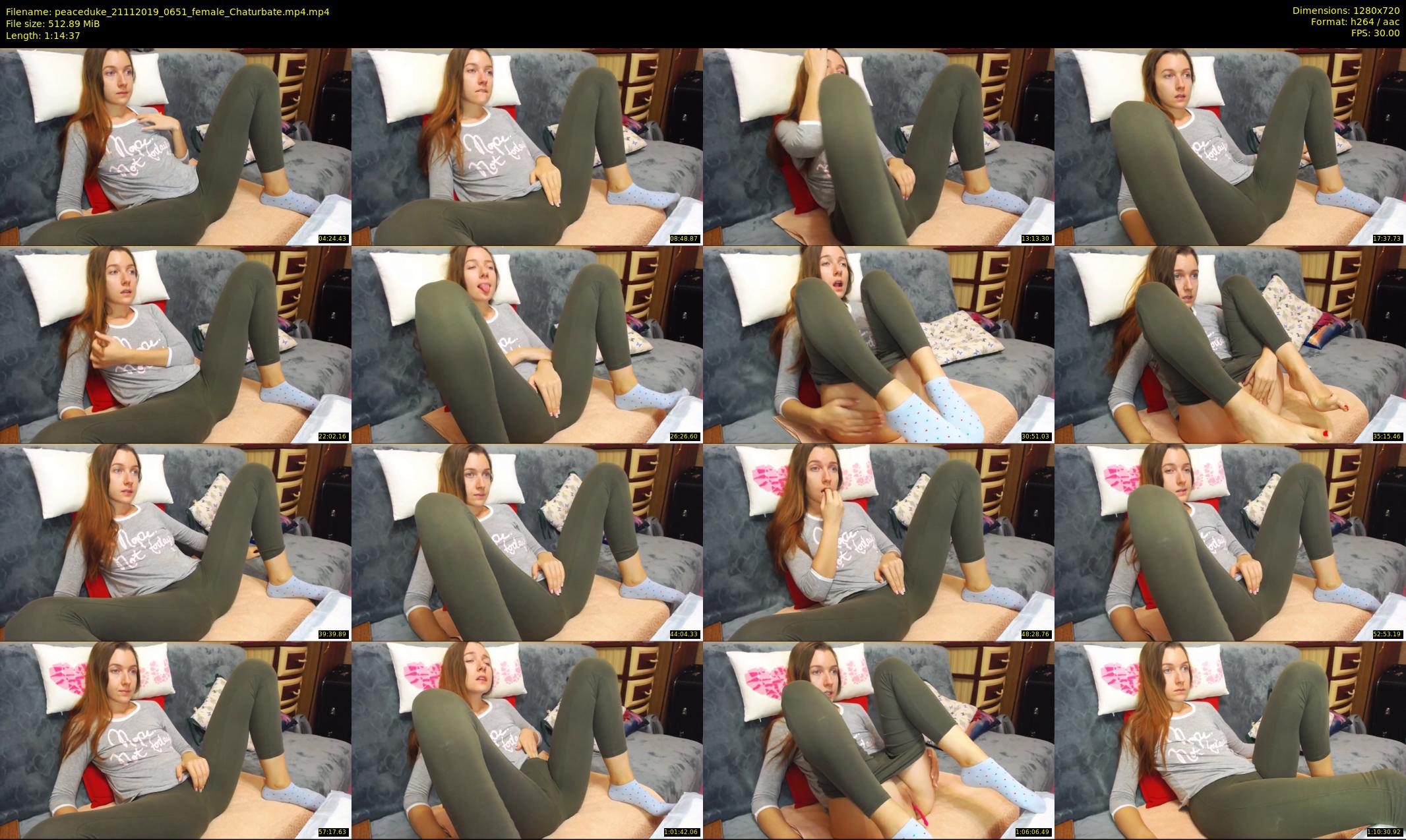 peaceduke — 75 minute Chaturbate female cam show recording, 720p, Nov 21, 2019