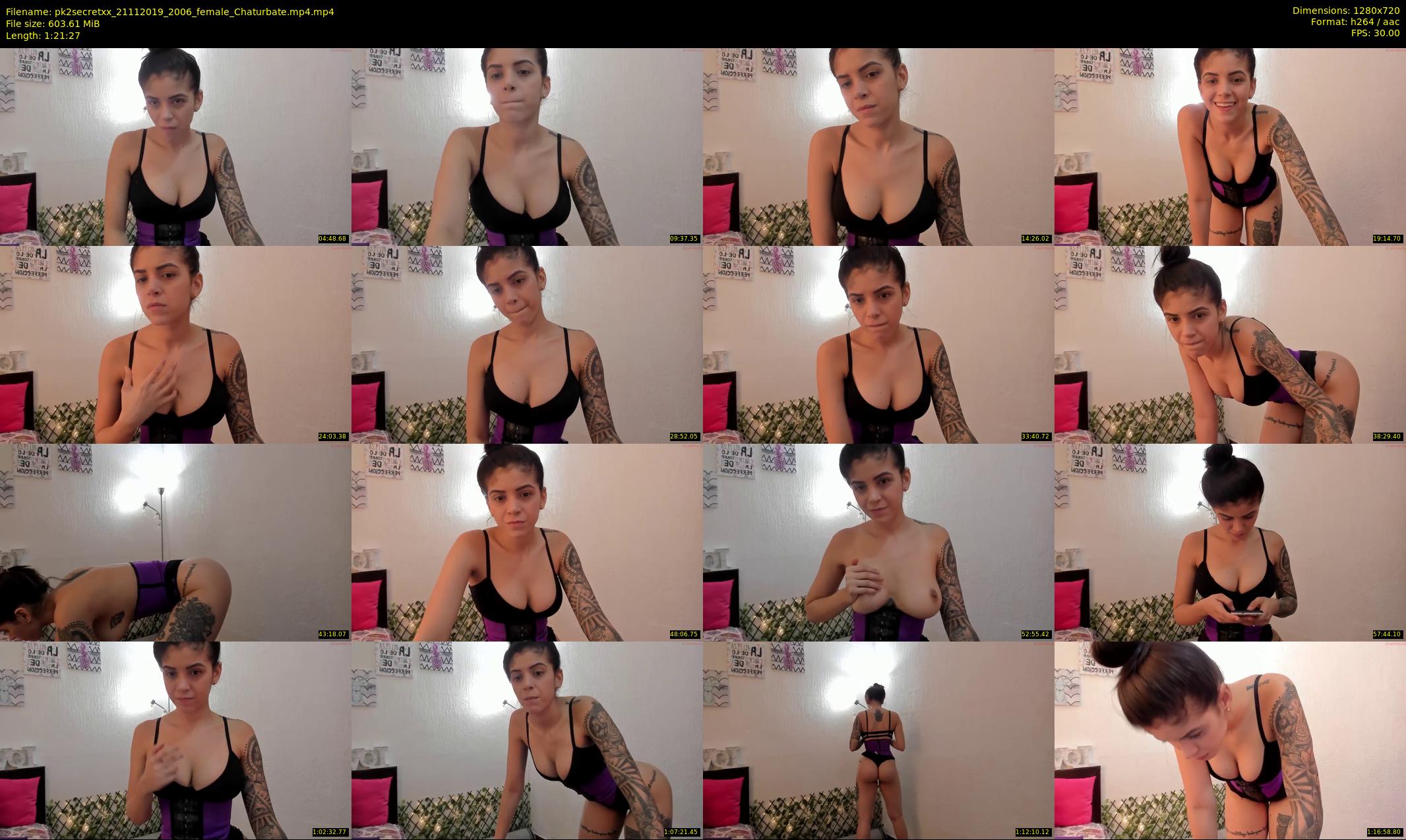 pk2secretxx — 82 minute Chaturbate female cam show recording, 720p, Nov 21, 2019