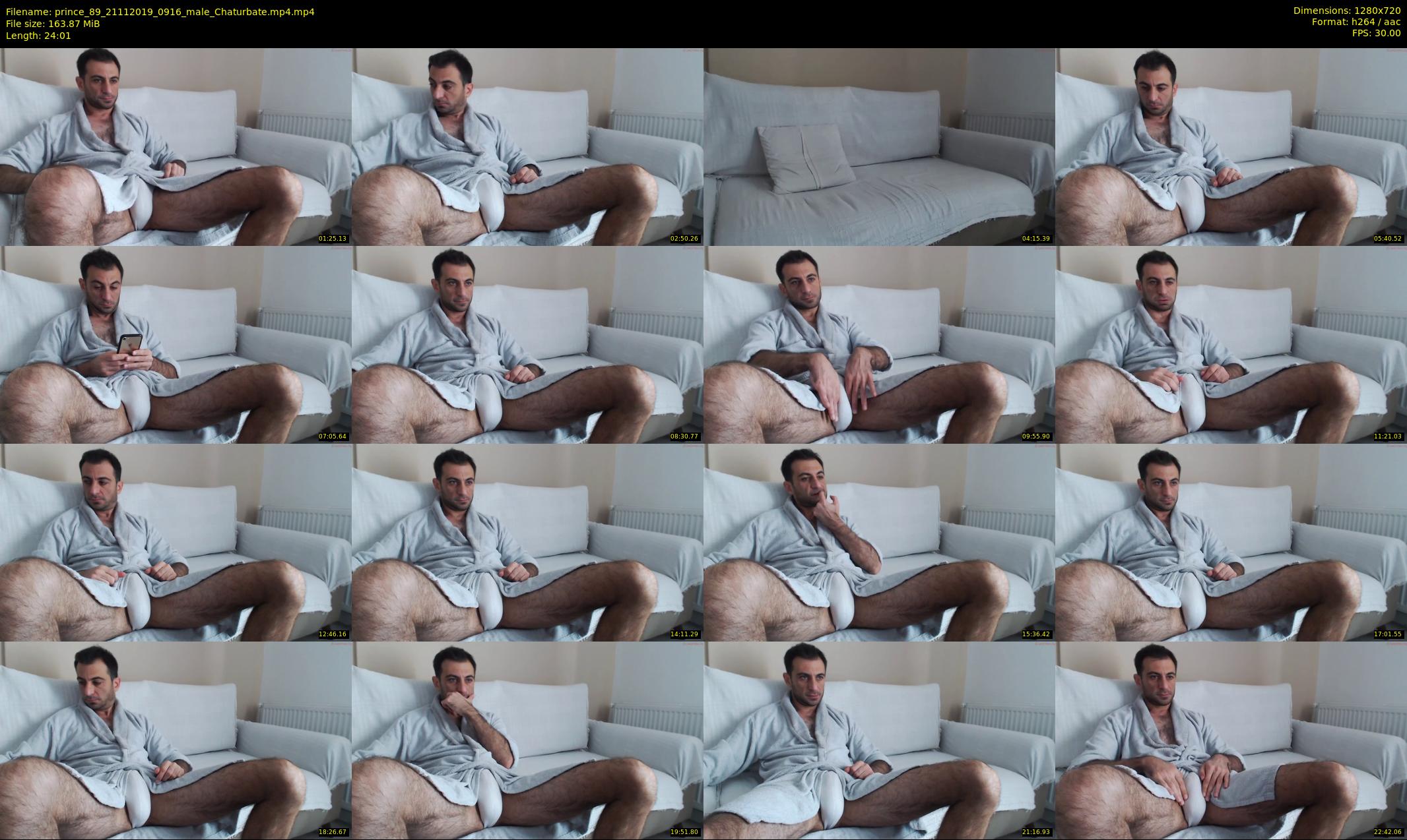 prince_89 — 25 minute Chaturbate male cam show recording, 720p, Nov 21, 2019