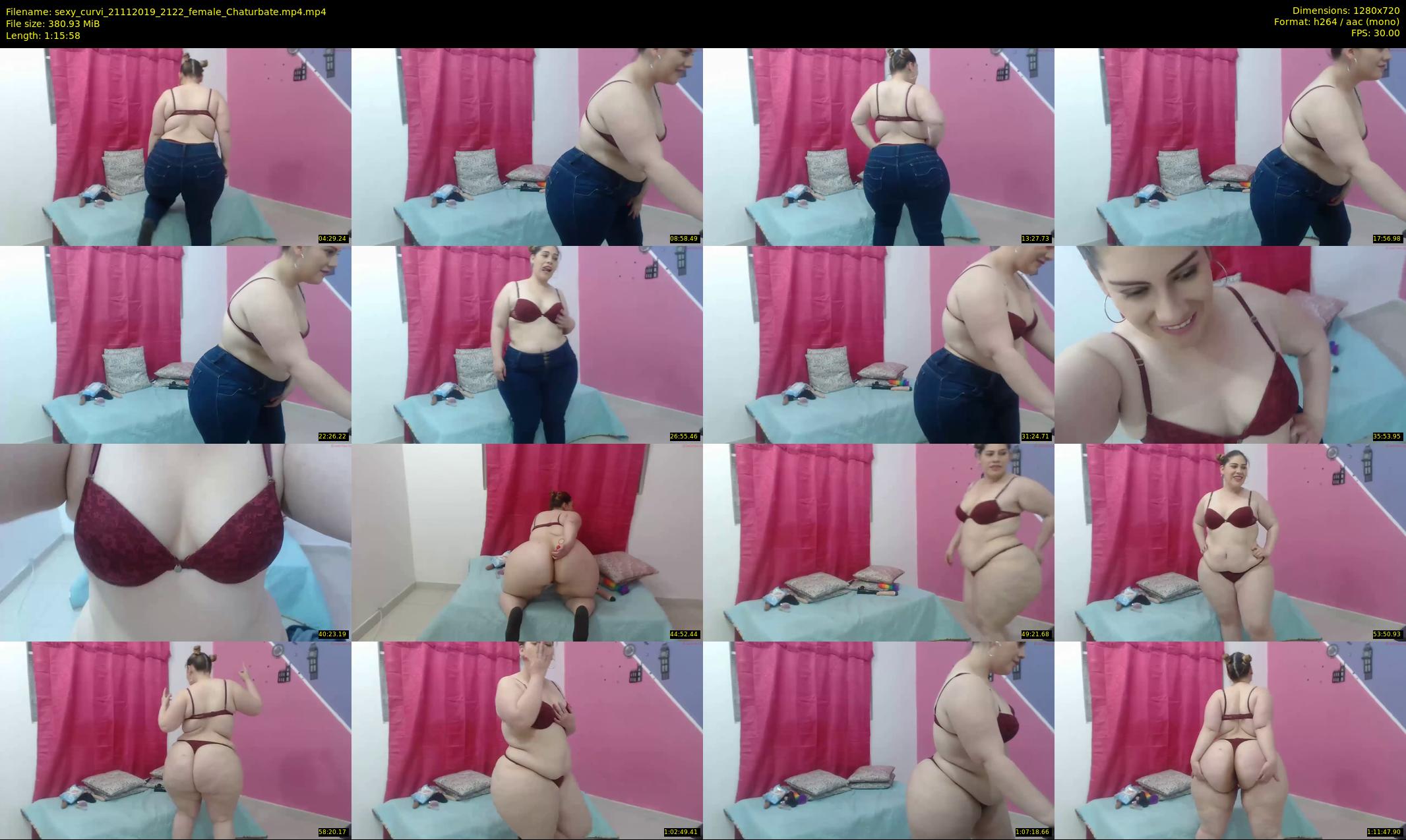 sexy_curvi — 76 minute Chaturbate female cam show recording, 720p, Nov 21, 2019