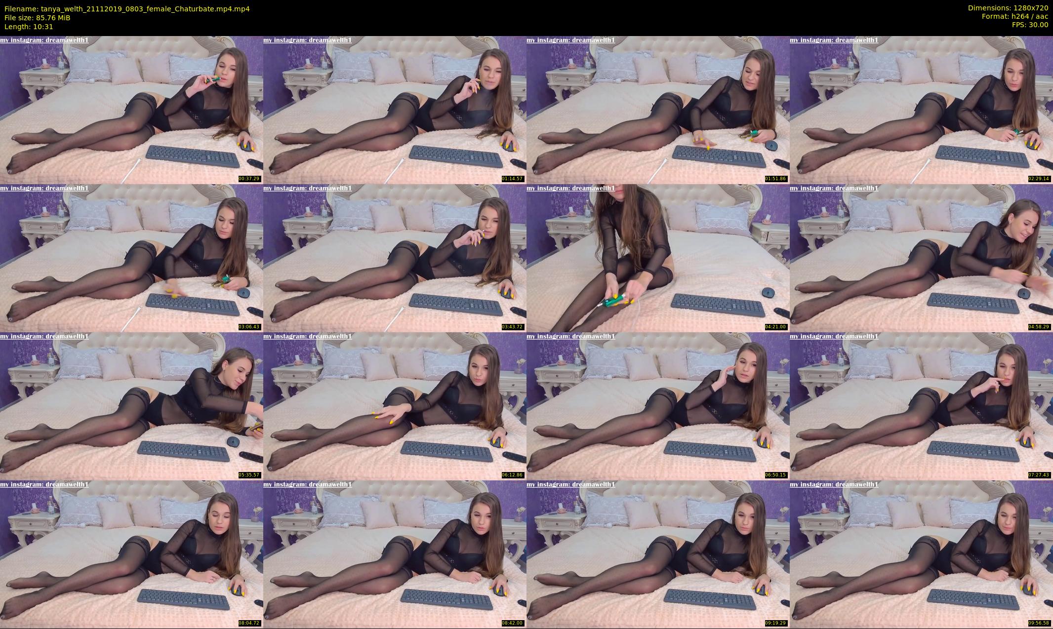 tanya_welth — 11 minute Chaturbate female cam show recording, 720p, Nov 21, 2019