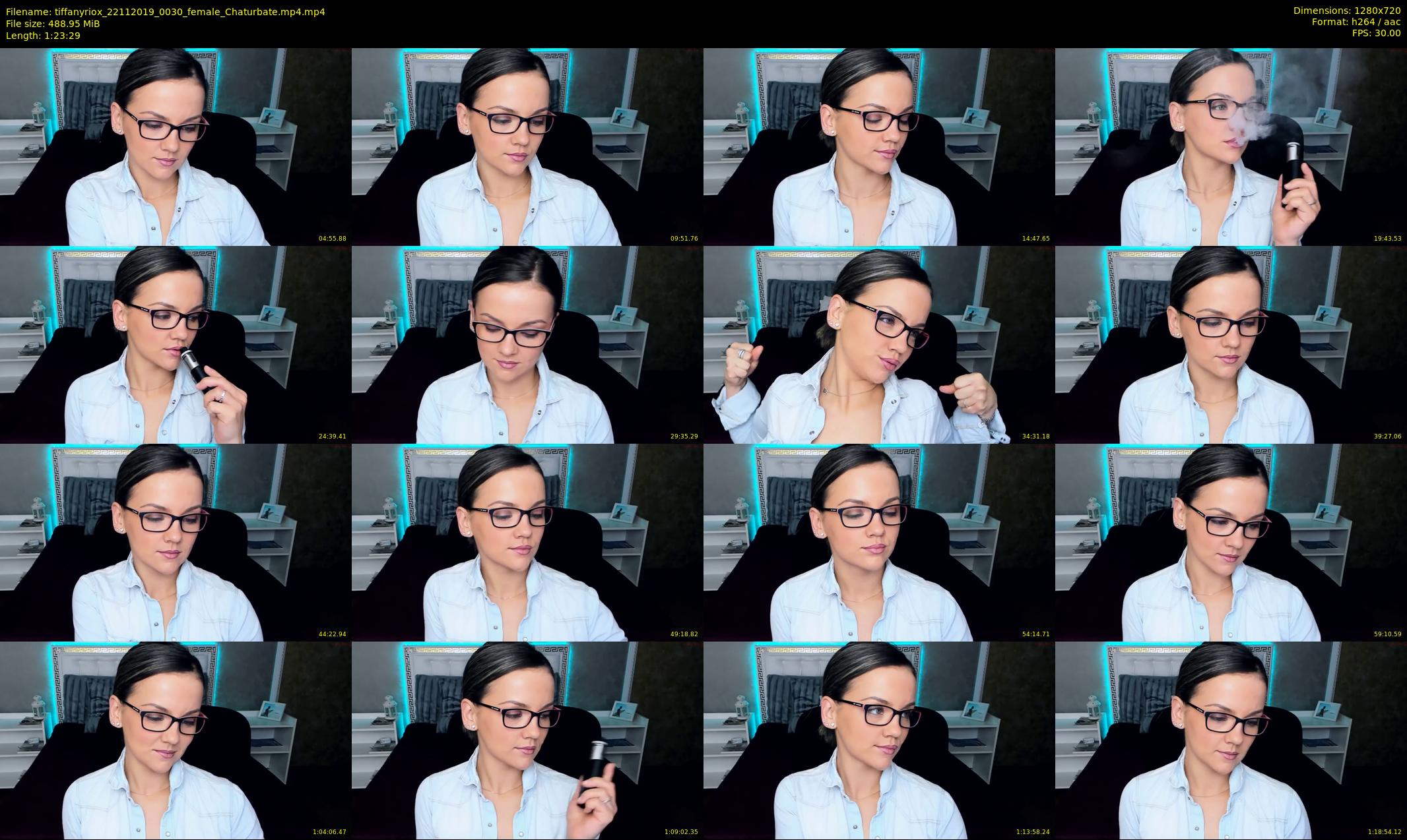 tiffanyriox — 84 minute Chaturbate female cam show recording, 720p, Nov 22, 2019