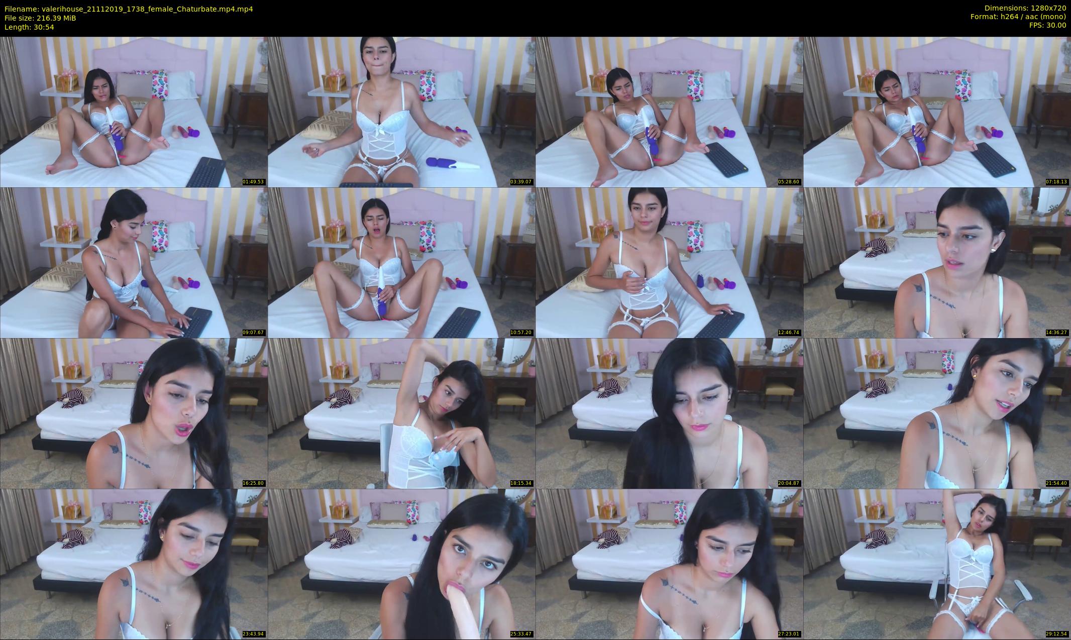 valerihouse — 31 minute Chaturbate female cam show recording, 720p, Nov 21, 2019