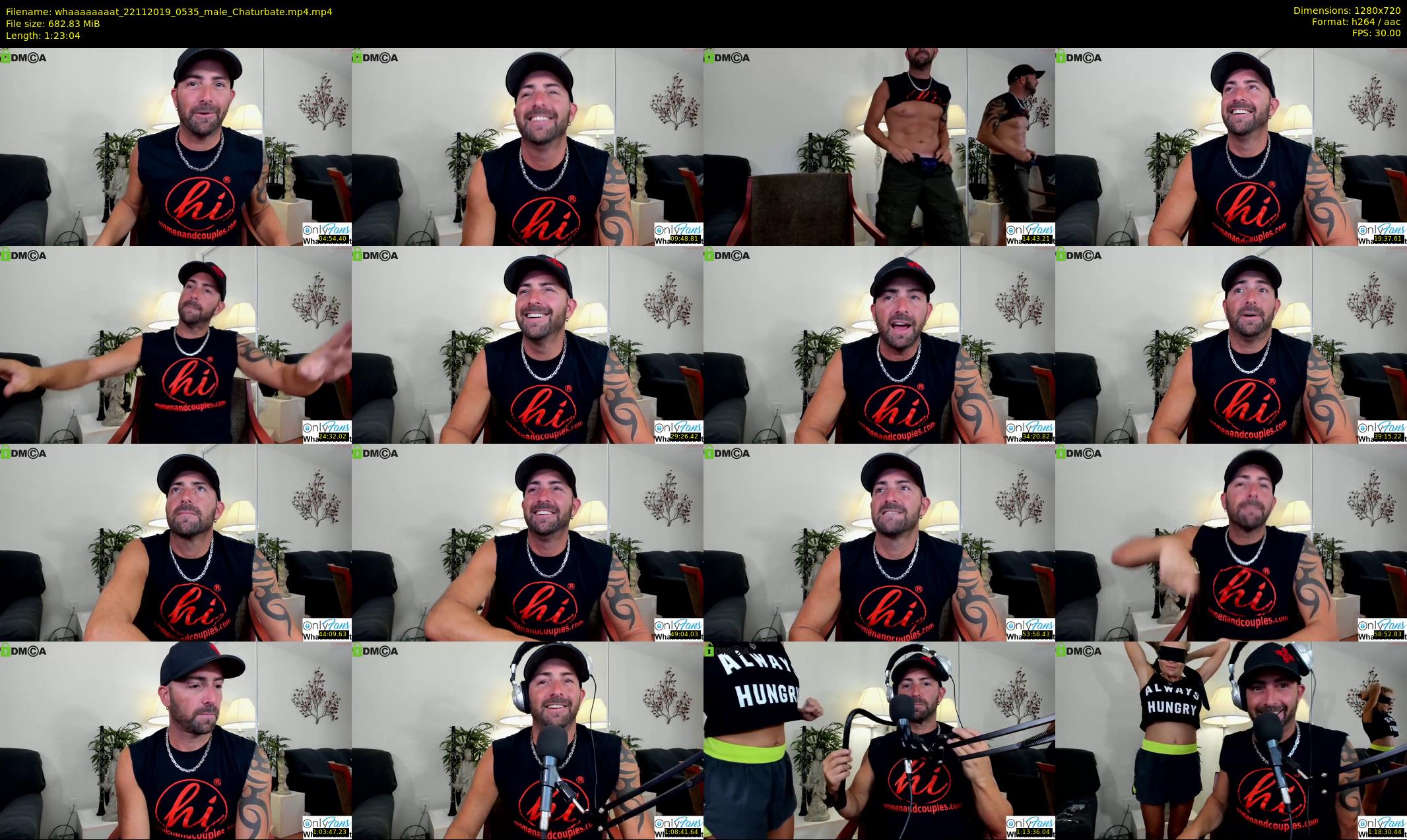 whaaaaaaaat — 84 minute Chaturbate couple cam show recording, 720p, Nov 22, 2019