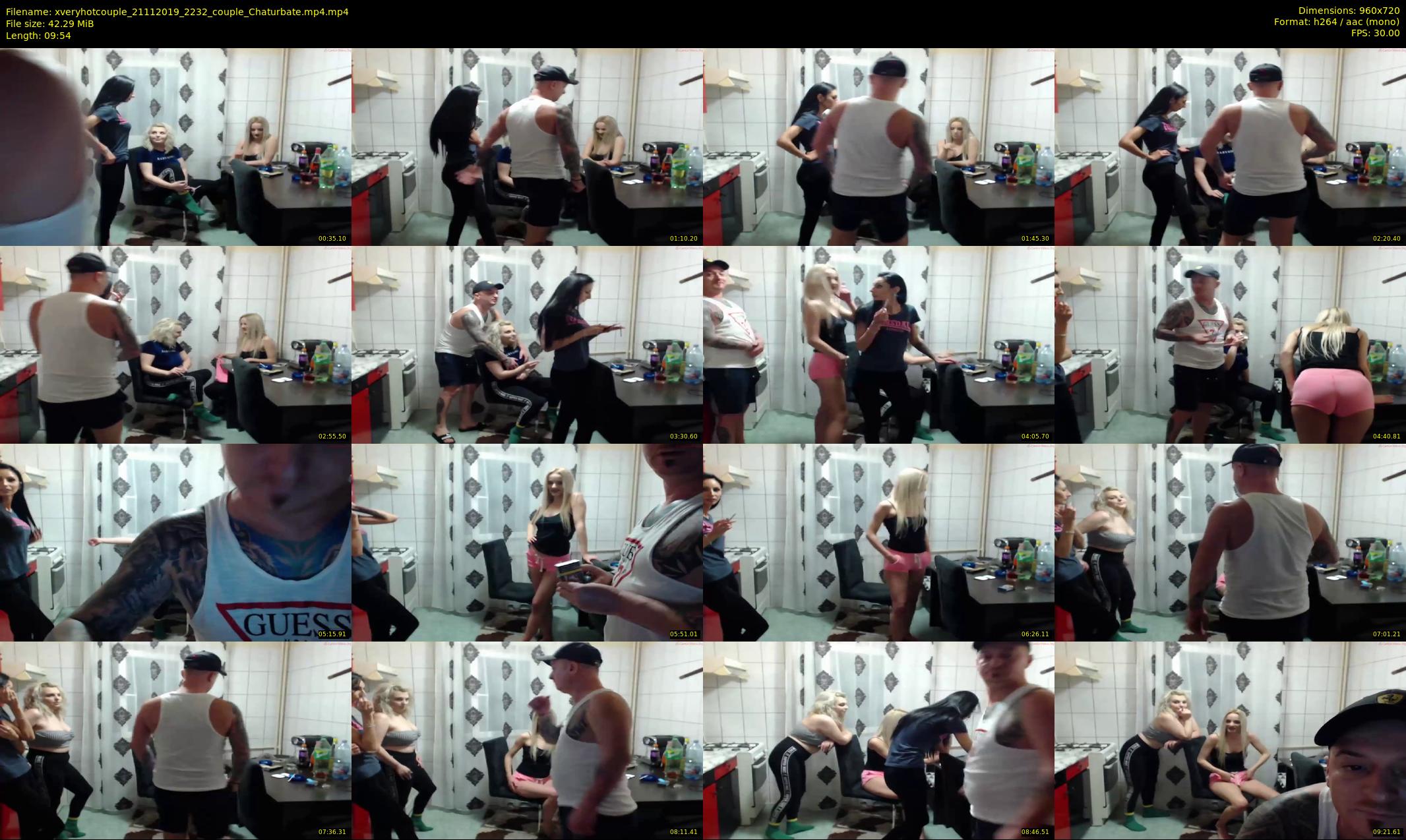 xveryhotcouple — 10 minute Chaturbate female cam show recording, 720p, Nov 21, 2019