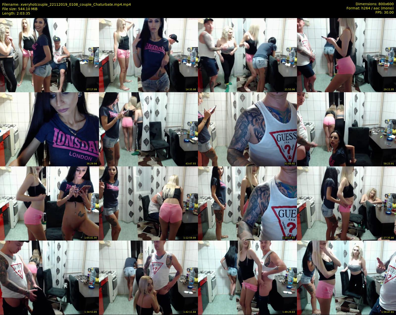 xveryhotcouple — 124 minute Chaturbate female cam show recording, 480p, Nov 22, 2019