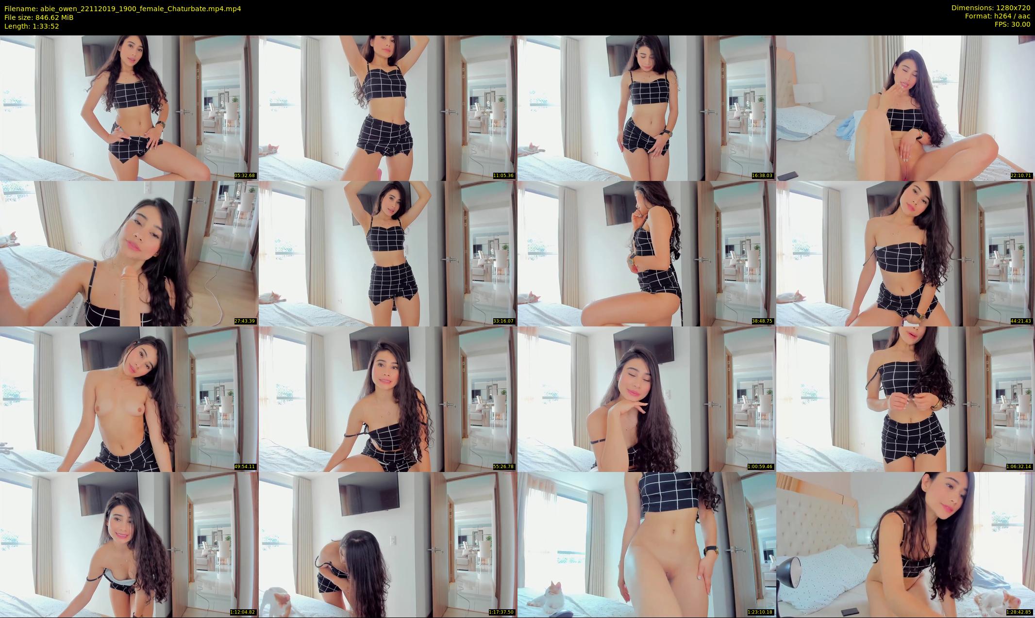 abie_owen — 94 minute Chaturbate female cam show recording, 720p, Nov 22, 2019
