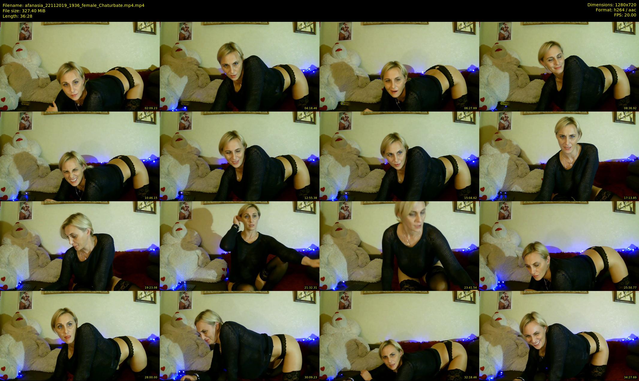 afanasia — 37 minute Chaturbate female cam show recording, 720p, Nov 22, 2019