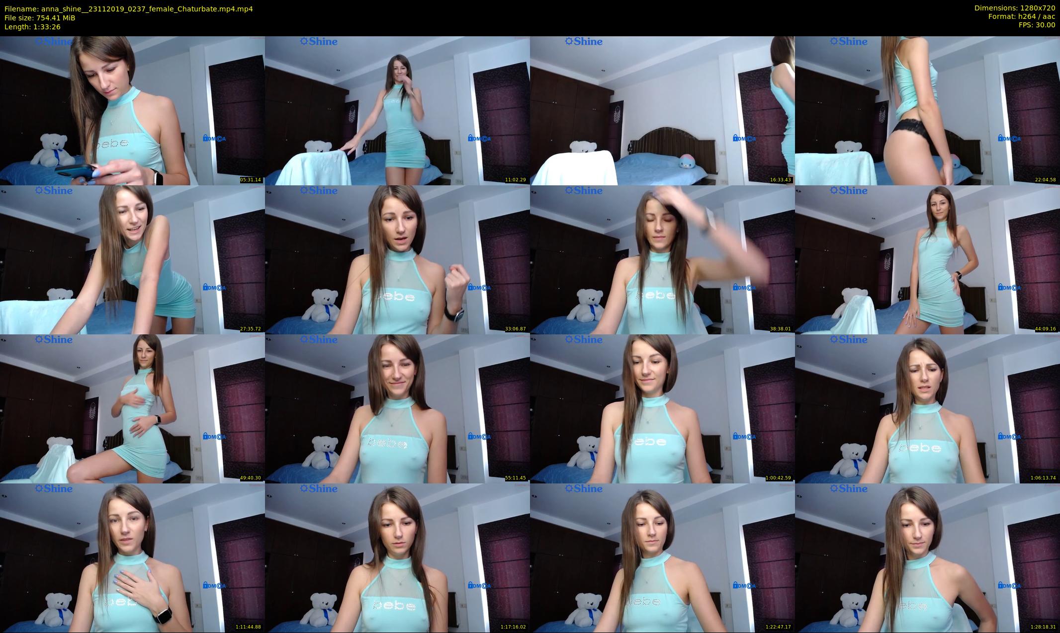 anna_shine_ — 94 minute Chaturbate female cam show recording, 720p, Nov 23, 2019