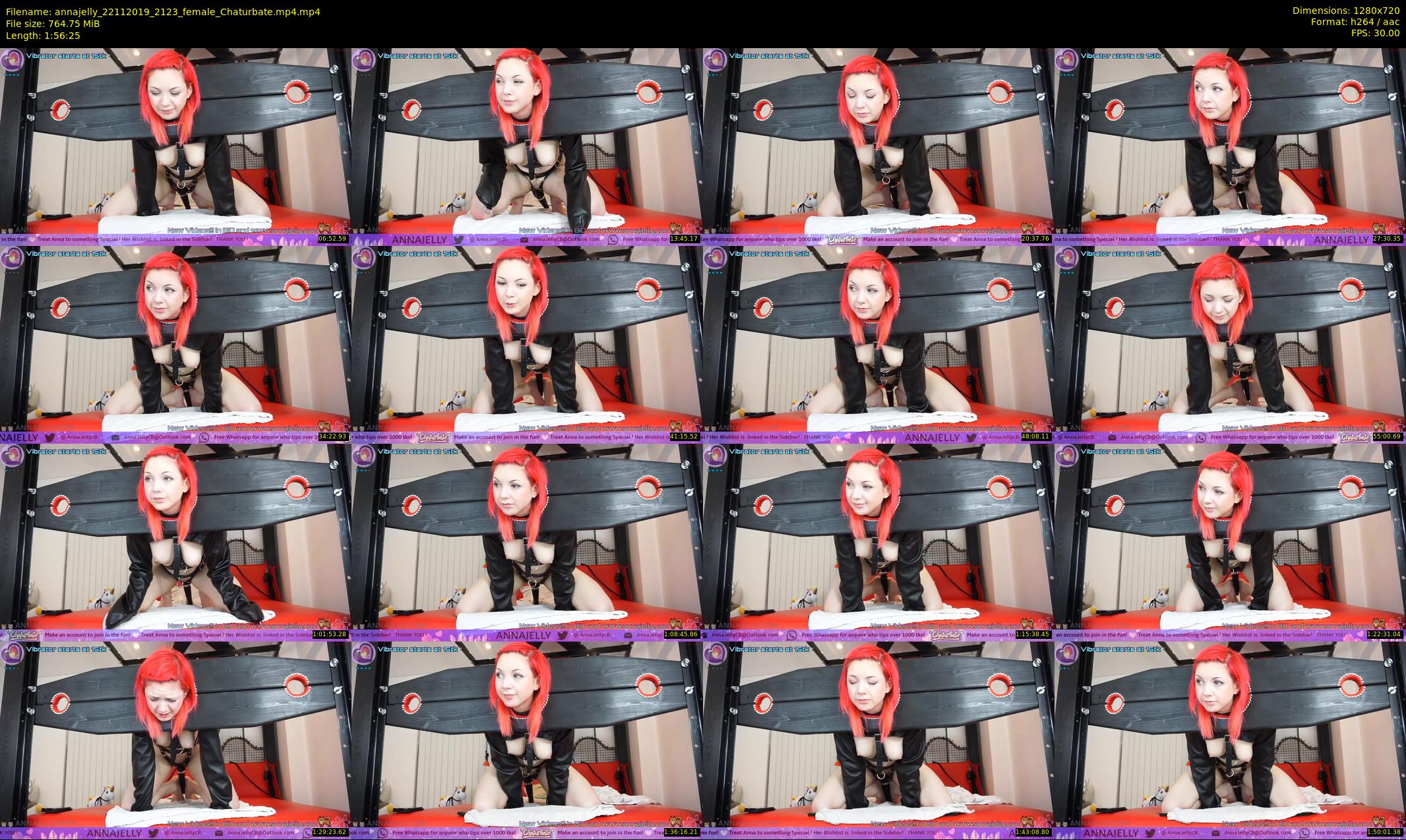 annajelly — 117 minute Chaturbate couple cam show recording, 720p, Nov 22, 2019