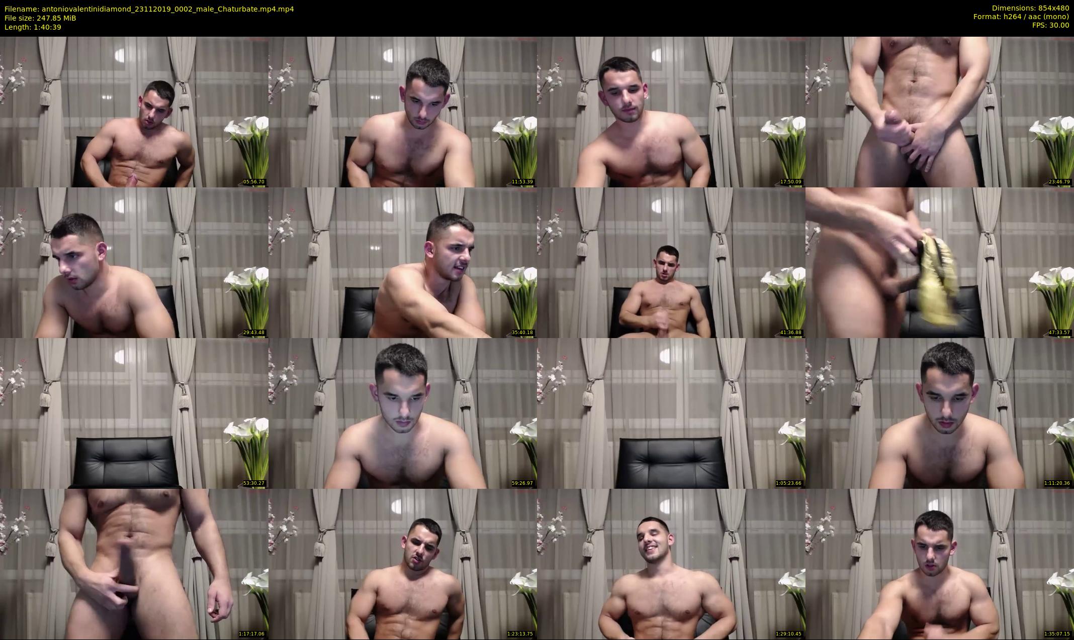 antoniovalentinidiamond — 101 minute Chaturbate male cam show recording, 480p, Nov 23, 2019