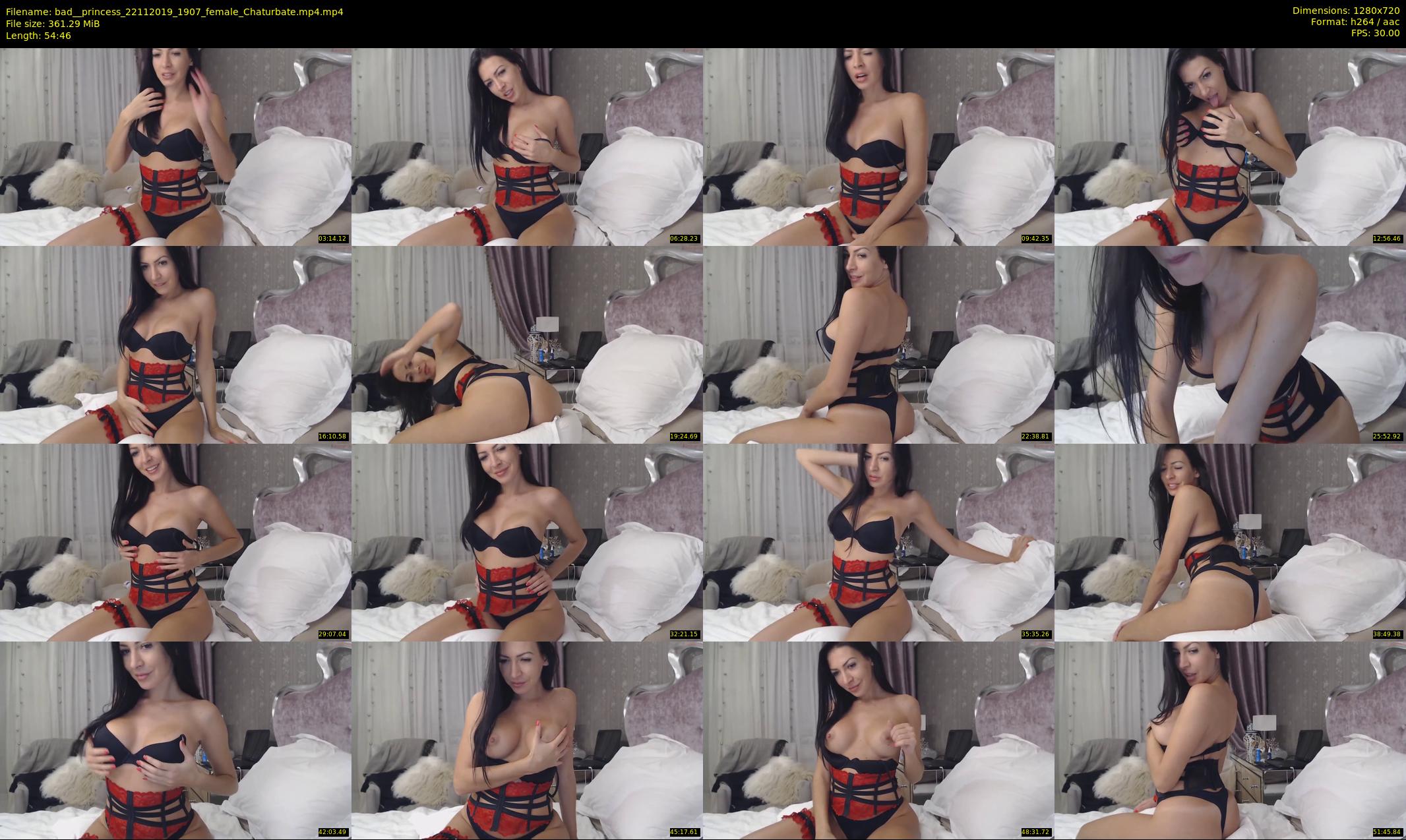 bad__princess — 55 minute Chaturbate female cam show recording, 720p, Nov 22, 2019
