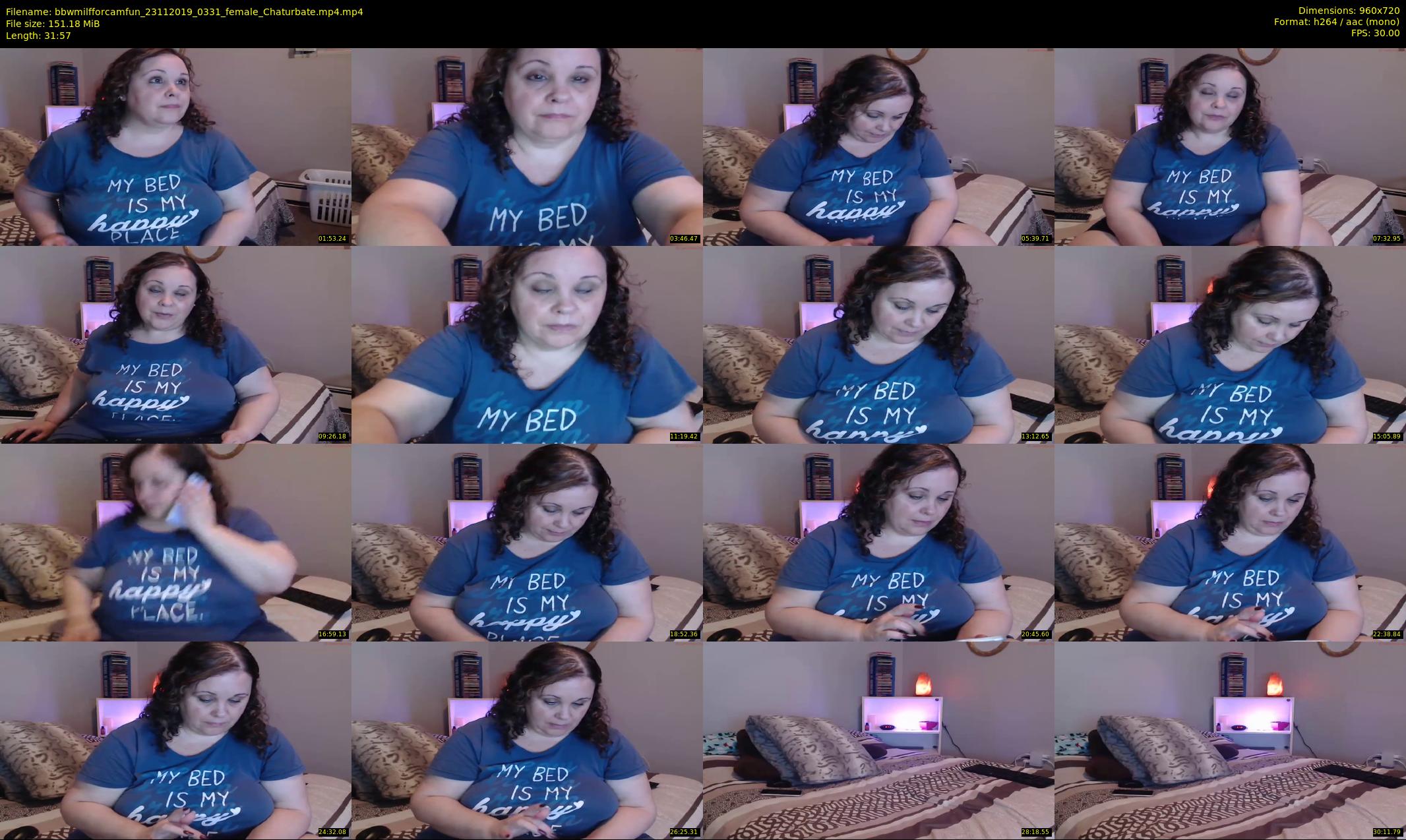 bbwmilfforcamfun — 32 minute Chaturbate female cam show recording, 720p, Nov 23, 2019