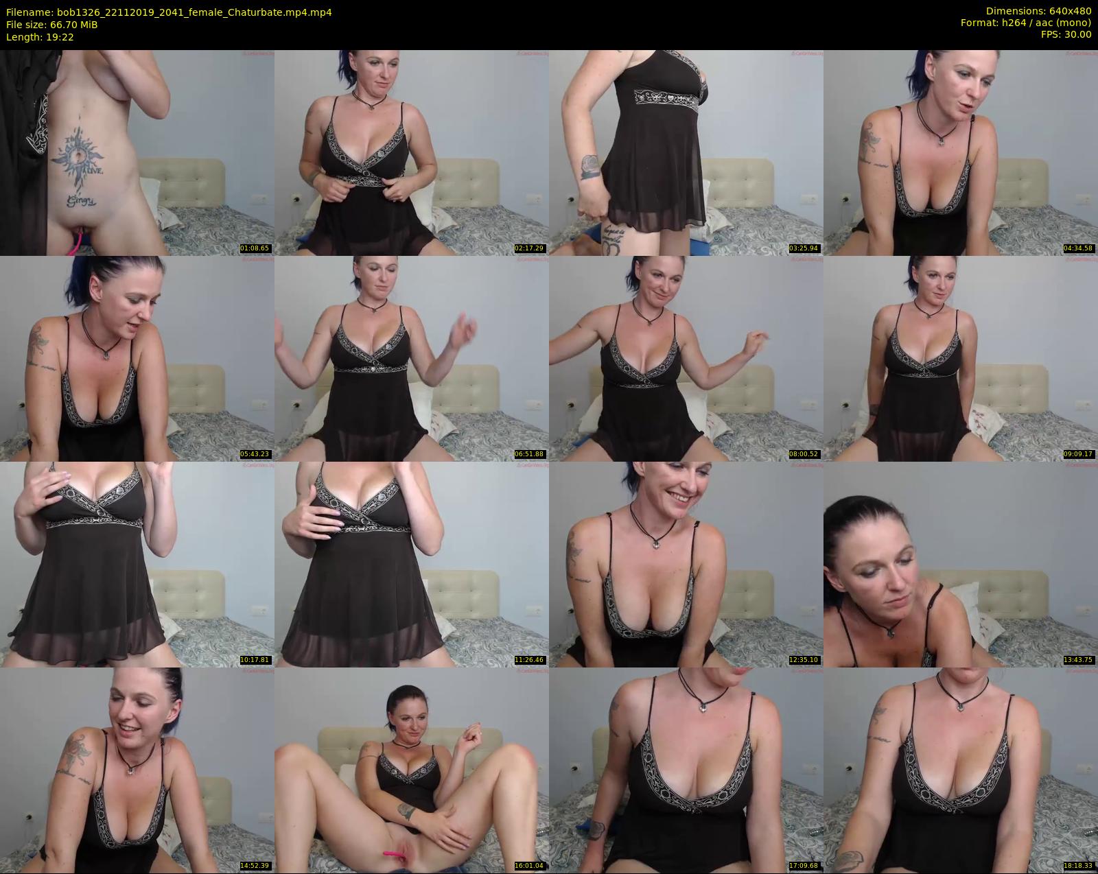 bob1326 — 20 minute Chaturbate female cam show recording, 480p, Nov 22, 2019