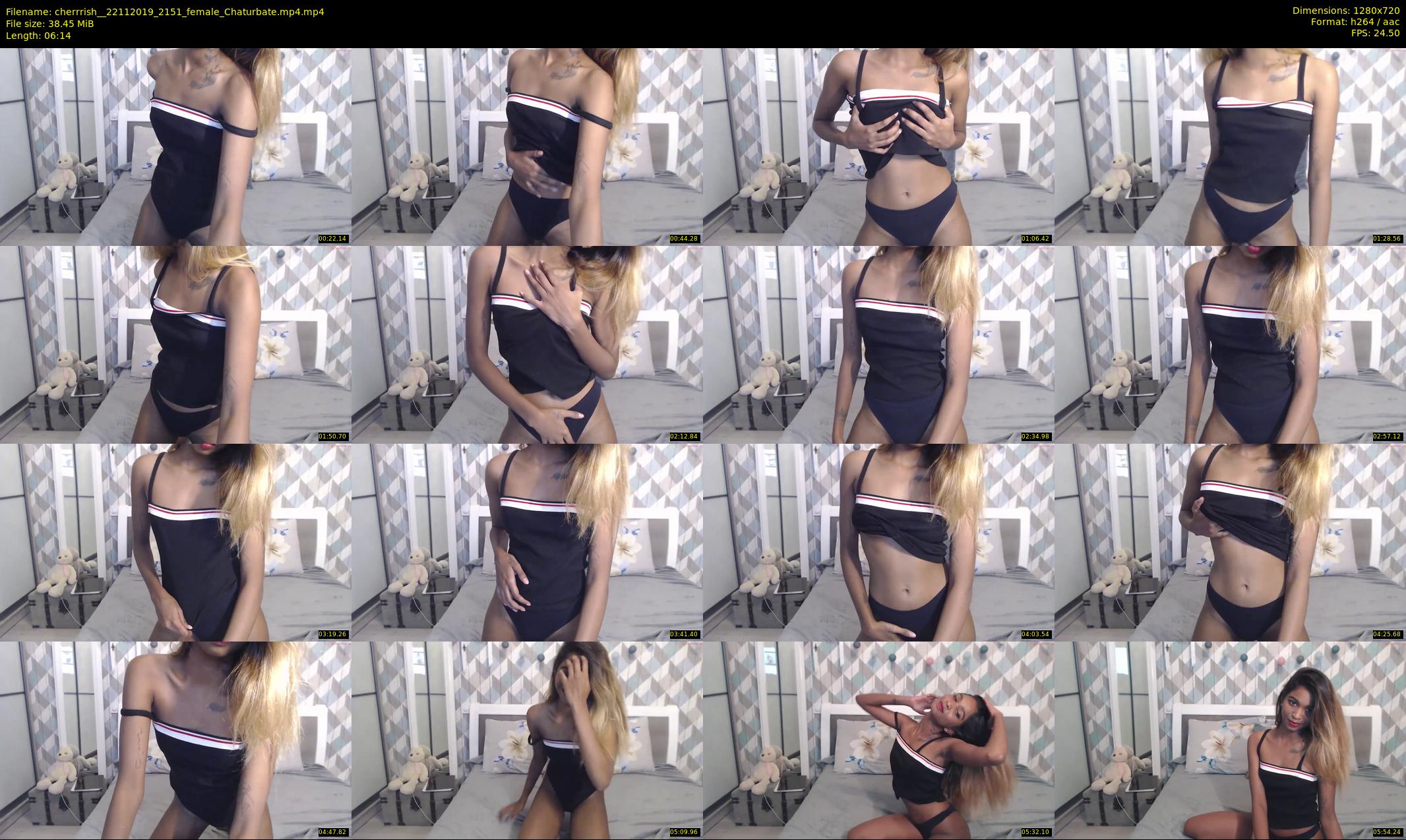 cherrrish_ — 7 minute Chaturbate female cam show recording, 720p, Nov 22, 2019