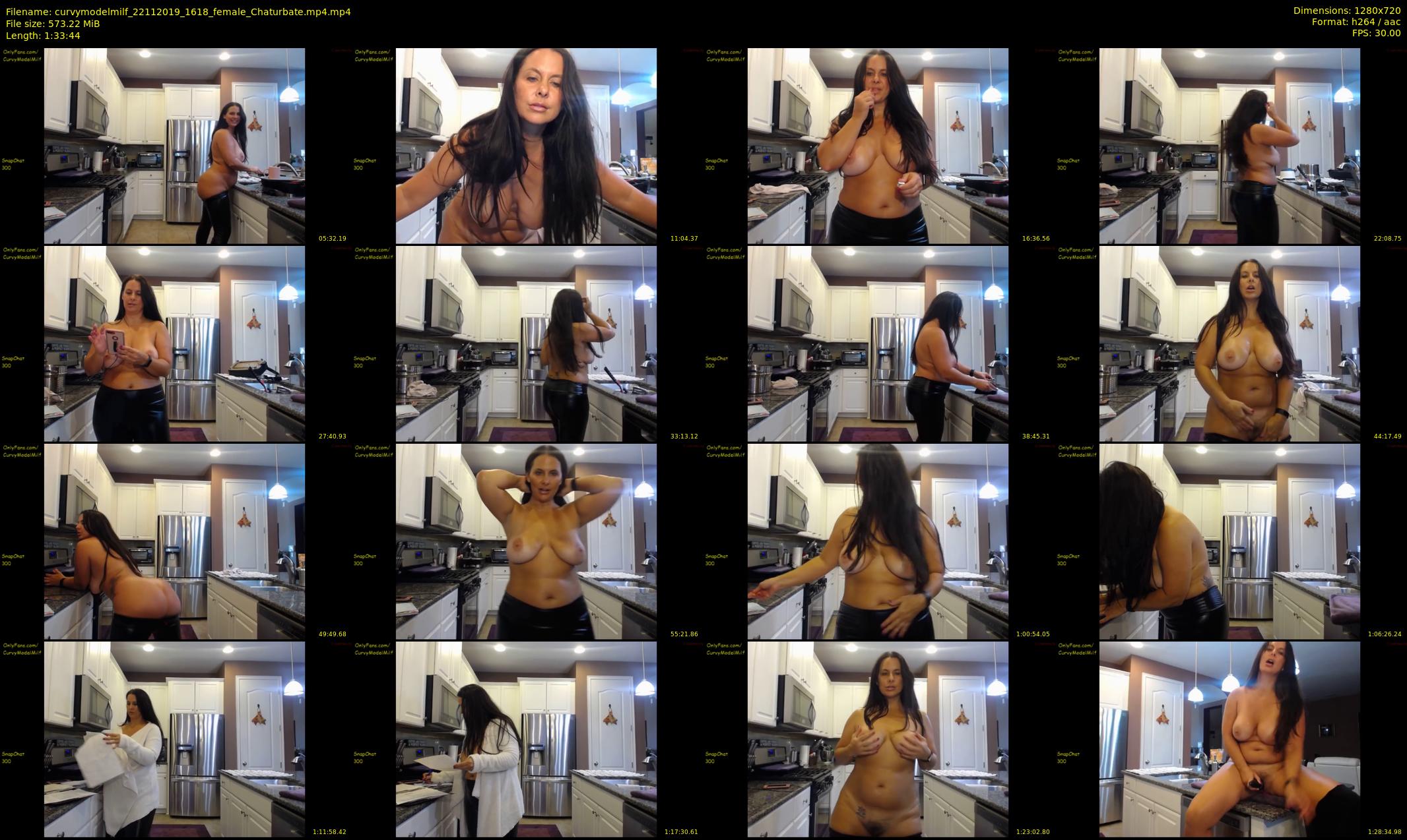 curvymodelmilf — 94 minute Chaturbate female cam show recording, 720p, Nov 22, 2019